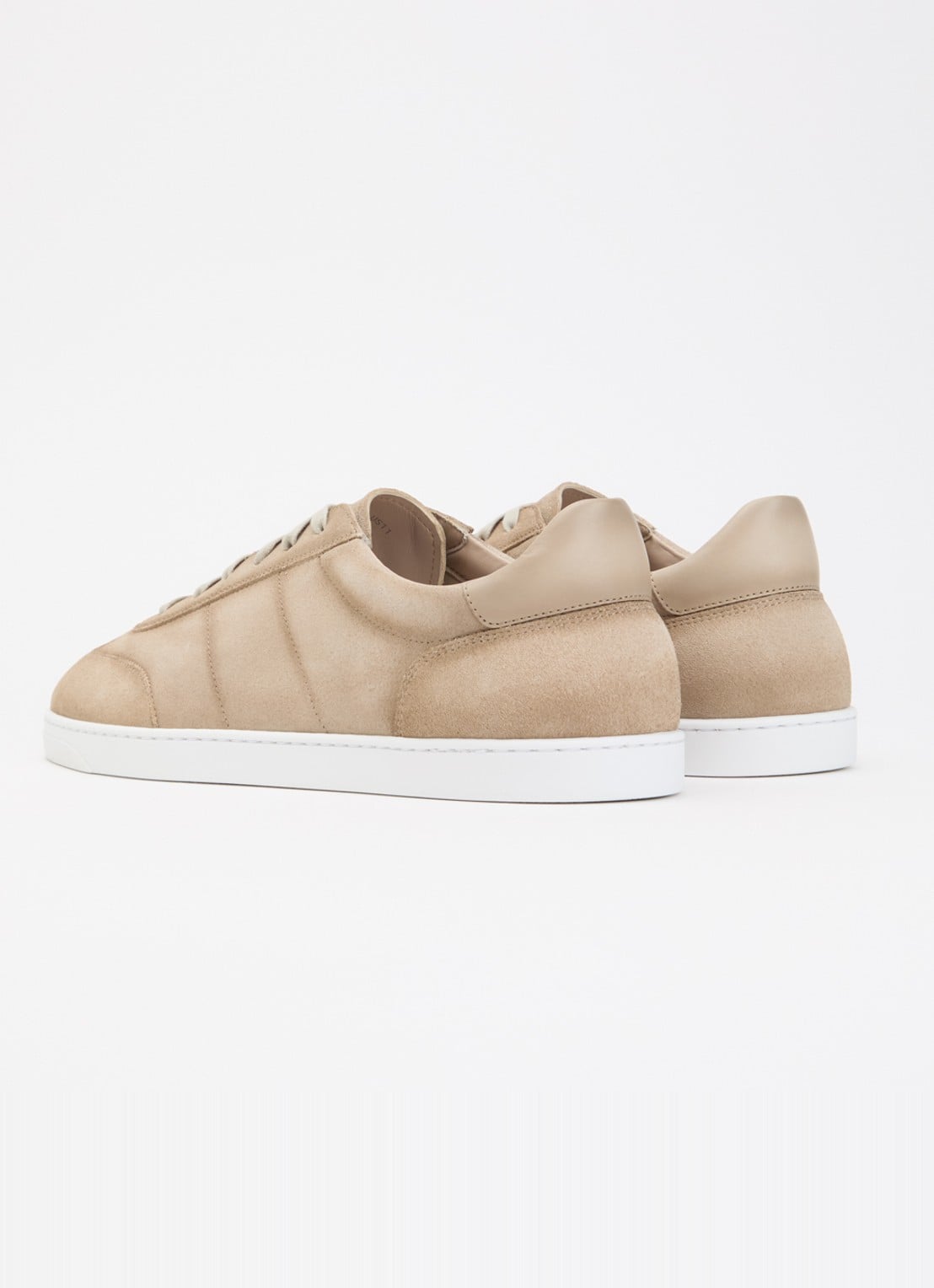 Magnanni Sneaker van suéde  - achterkant 2 beige