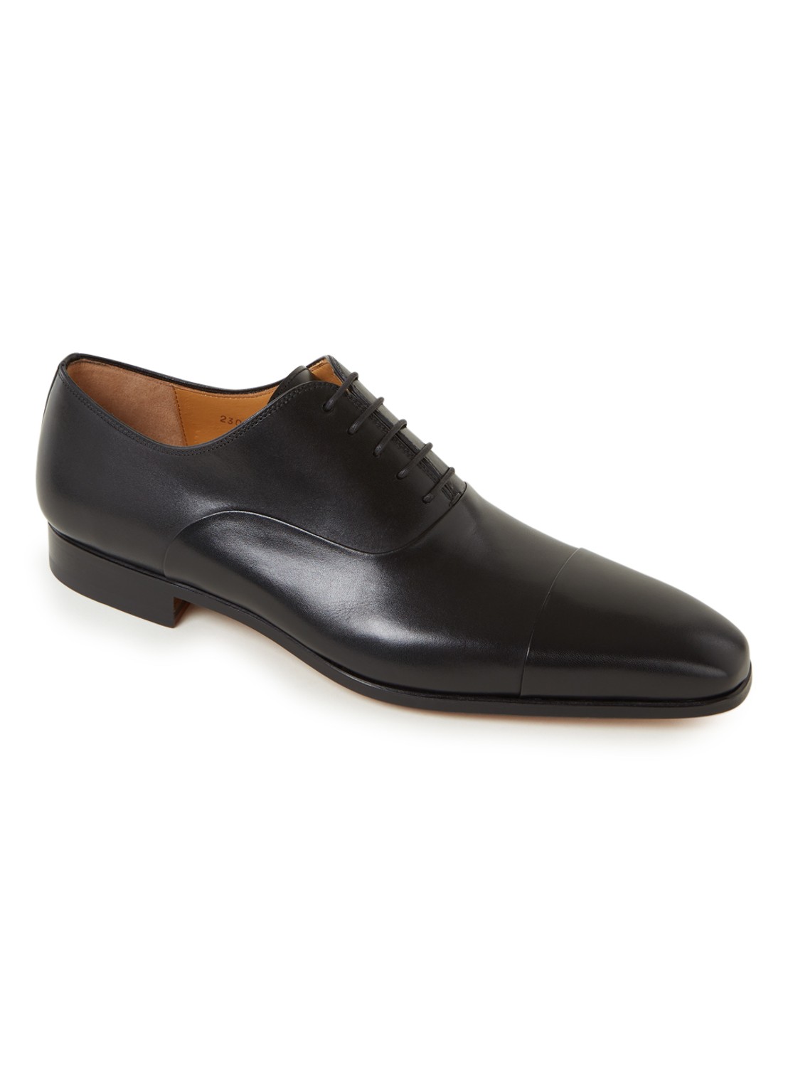 Magnanni Veterschoen van leer - voorkant 3 zwart