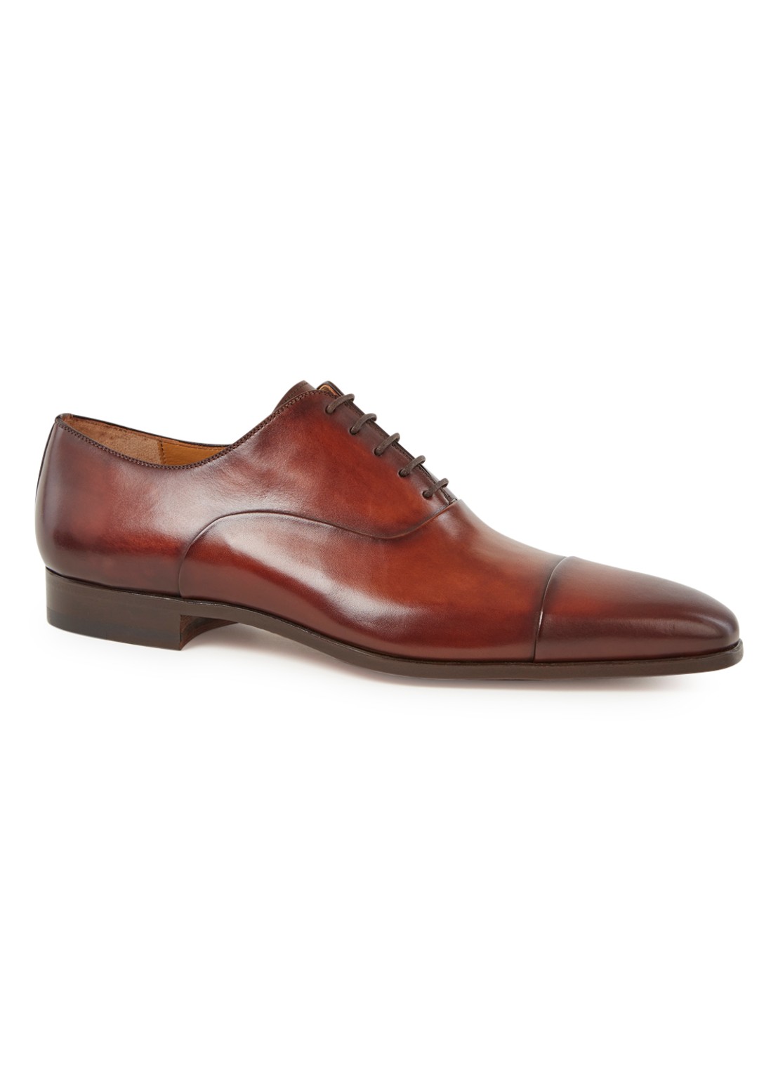 Magnanni Veterschoen van leer - voorkant cognac