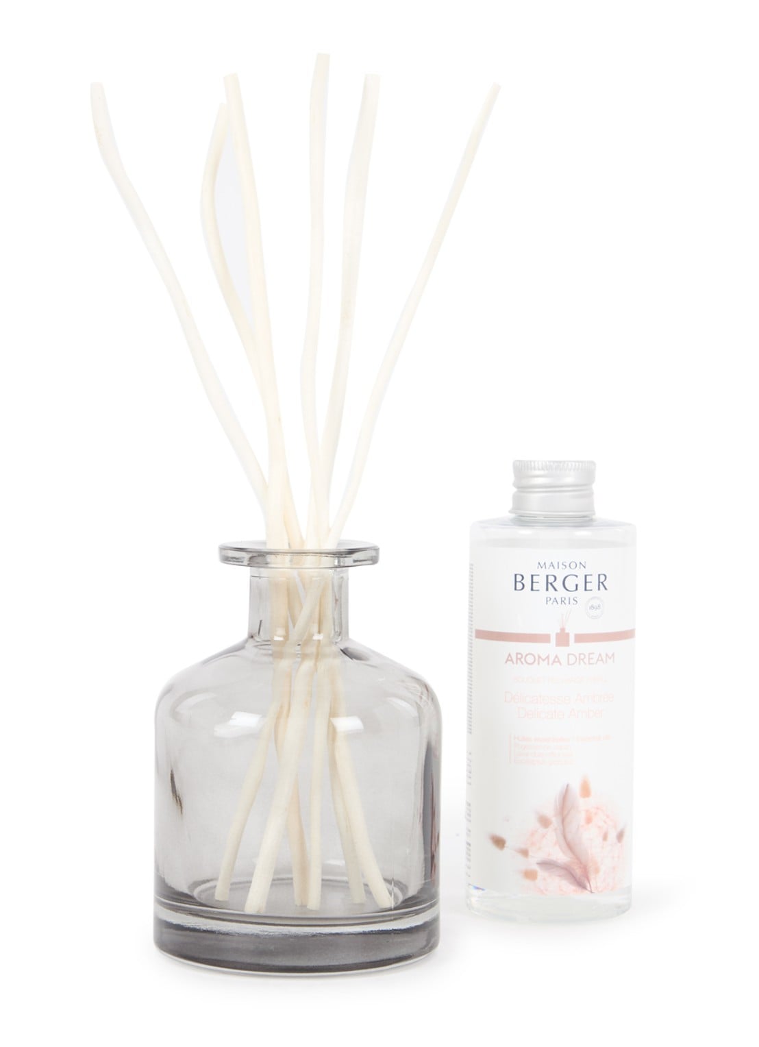 Maison Berger Aroma dream geurstokjes 180 ml - voorkant transparant