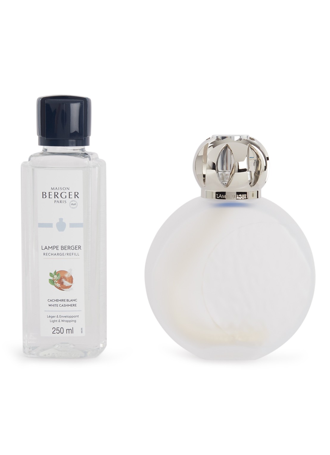 Maison Berger Astral Givré Lampe Berger 250 ml  - voorkant wit