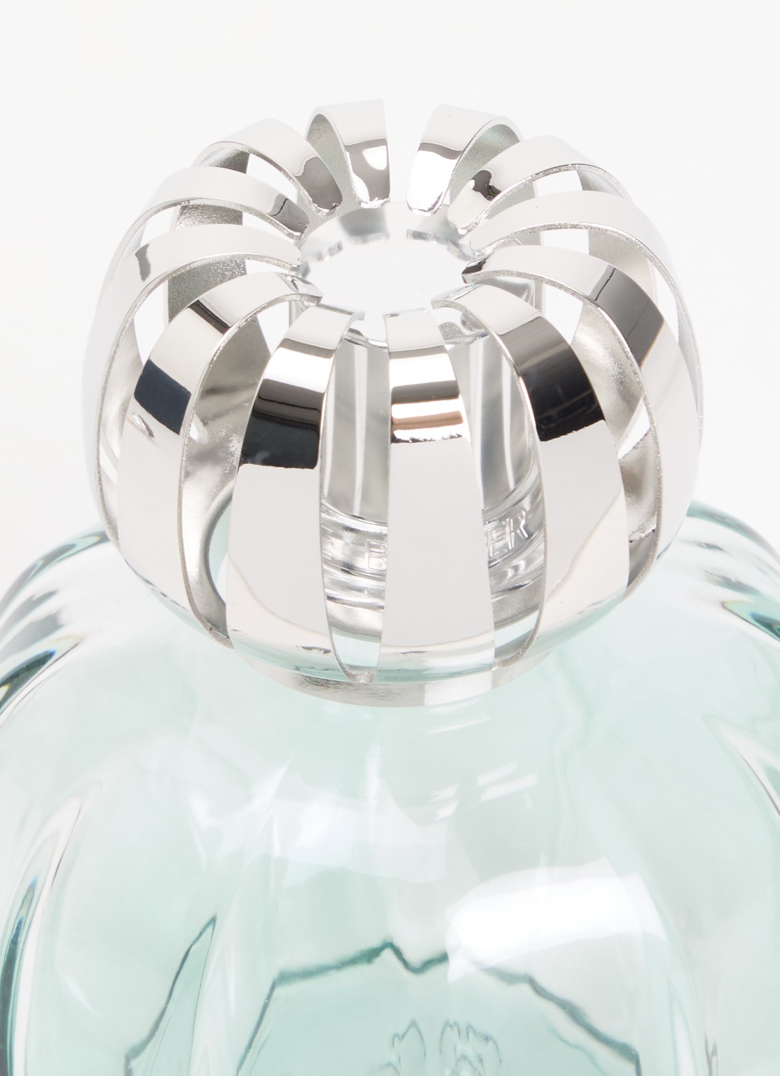 Maison Berger Lampe Berger Corali Verte cadeauset met Aqua Céleste navulling 250 ml - detail 2 groen