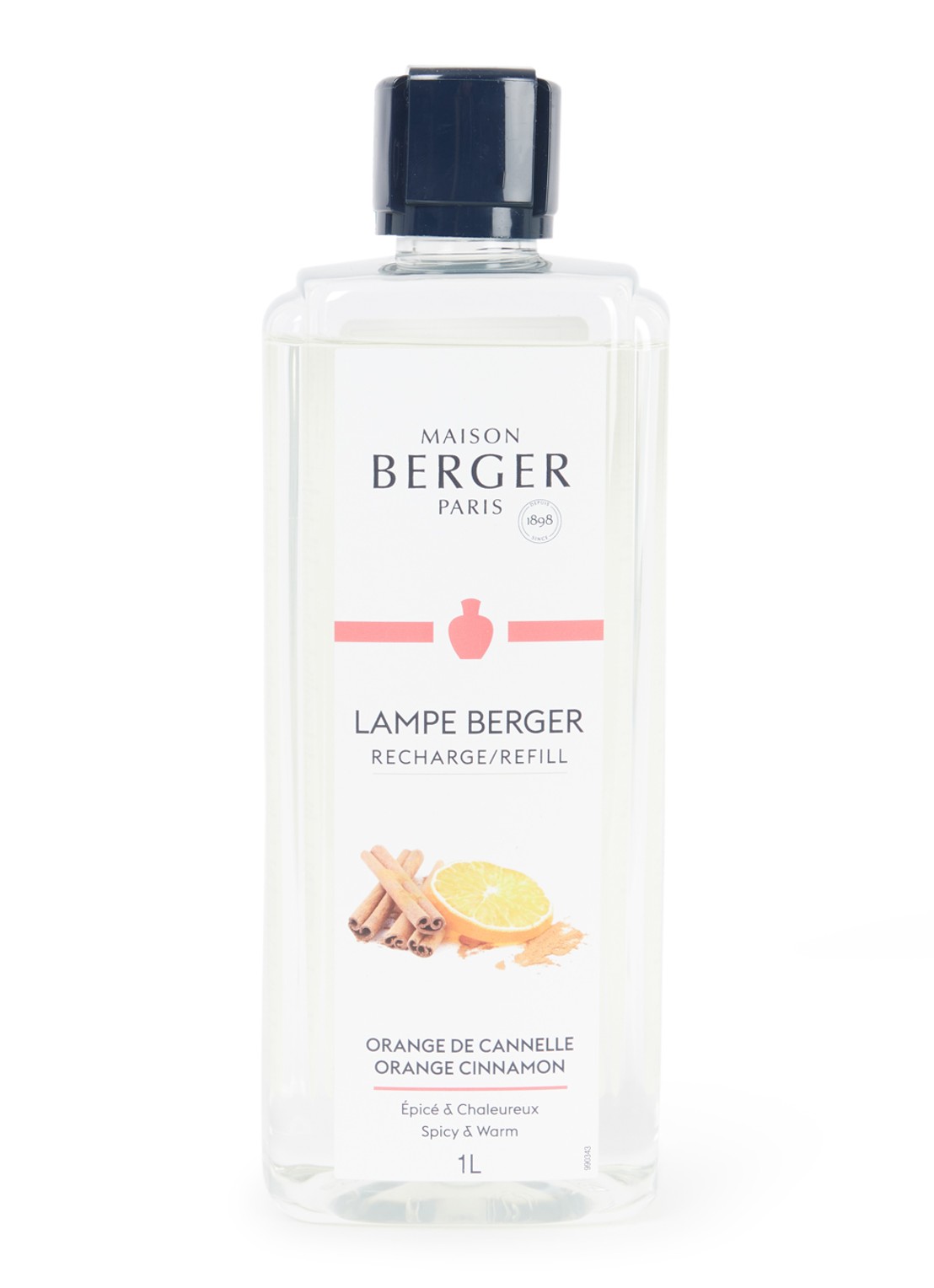 Maison Berger Lampe Berger Orange de Cannelle navulling 1 liter - voorkant undefined