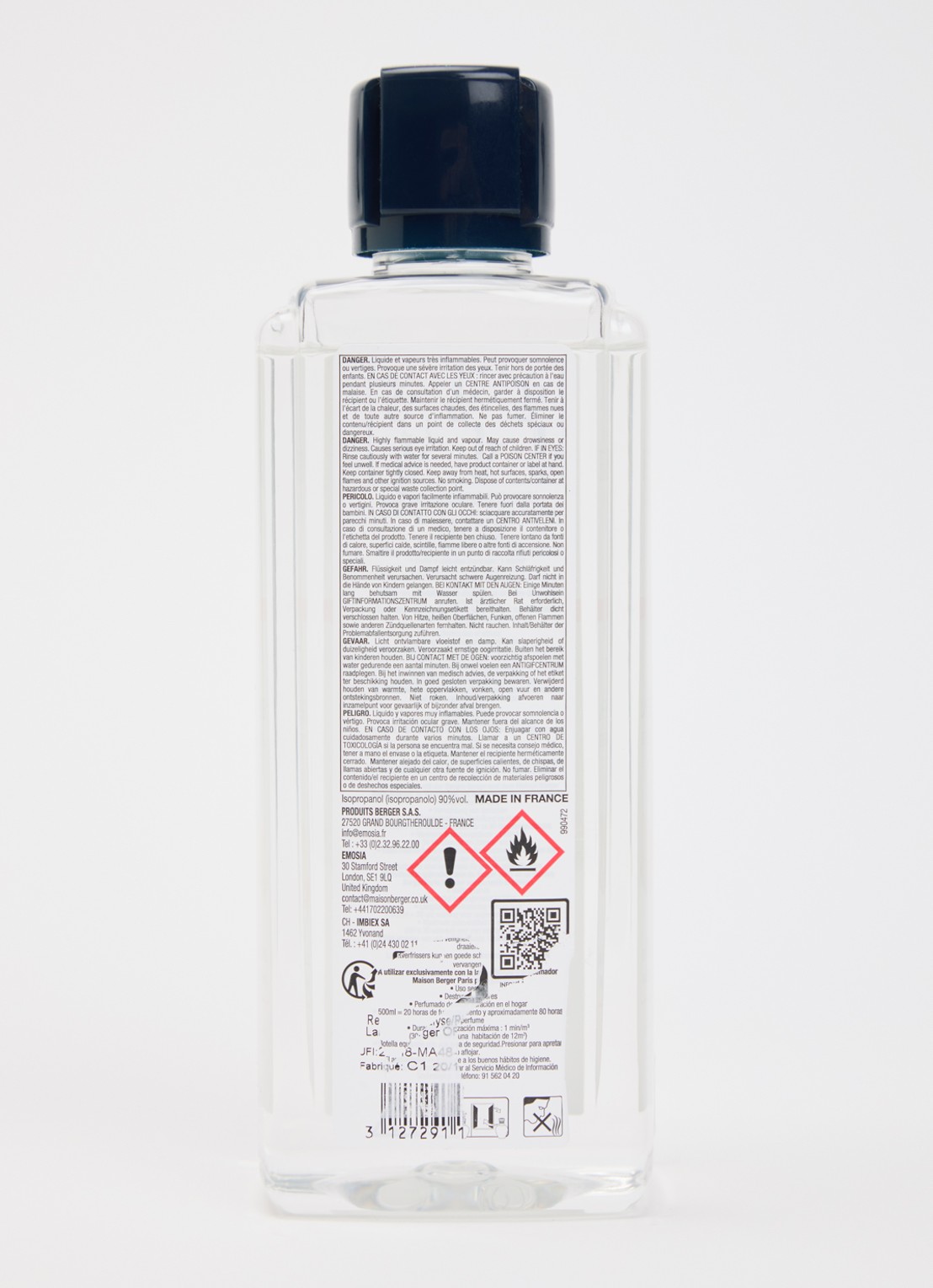 Maison Berger Orange Cinnamon navulling voor Lampe Berger 500 ml  - voorkant 2 undefined