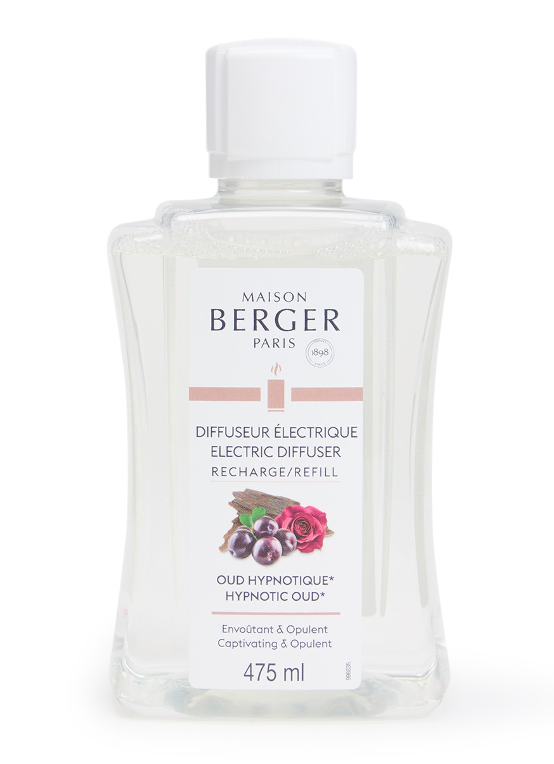 Maison Berger Oud Hypnotique mistdiffuser navulling 475 ml  - voorkant beige