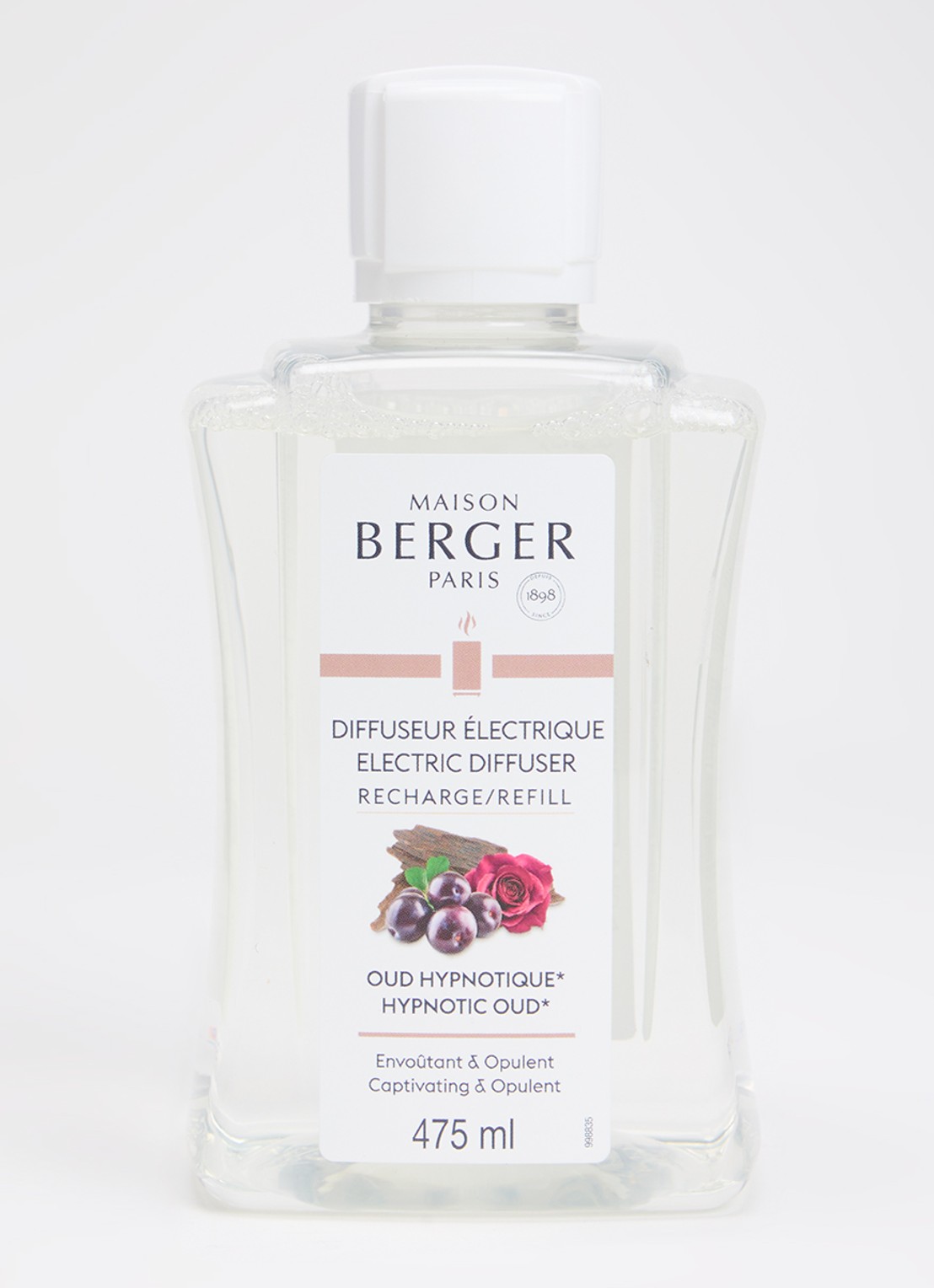 Maison Berger Oud Hypnotique mistdiffuser navulling 475 ml  - voorkant 2 beige