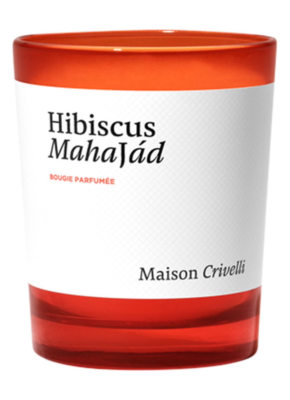 Maison Crivelli Candle Hibiscus 190 gram - voorkant metallic