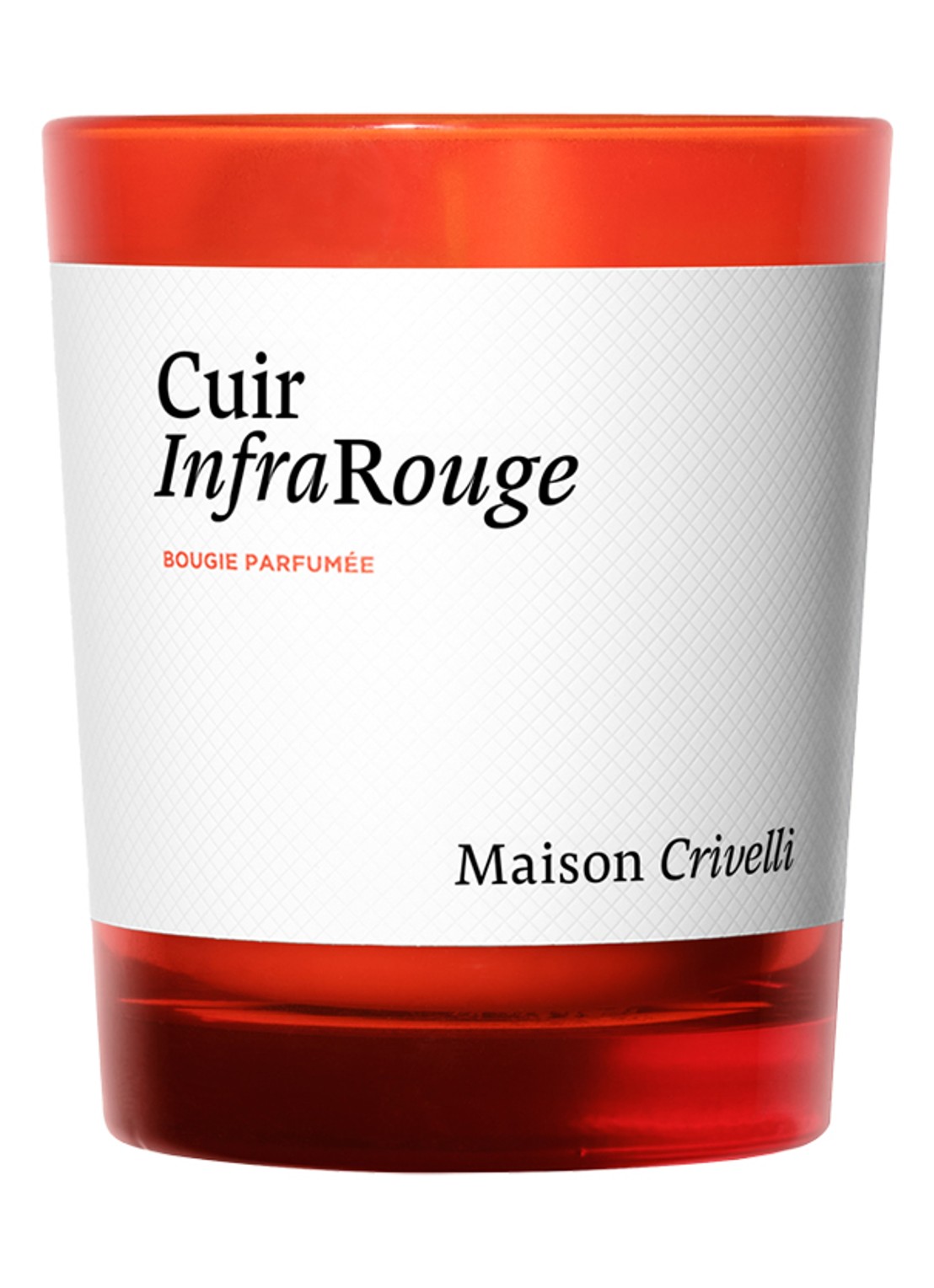 Maison Crivelli Cuir Infrarouge Scented Candle - geurkaars - voorkant undefined