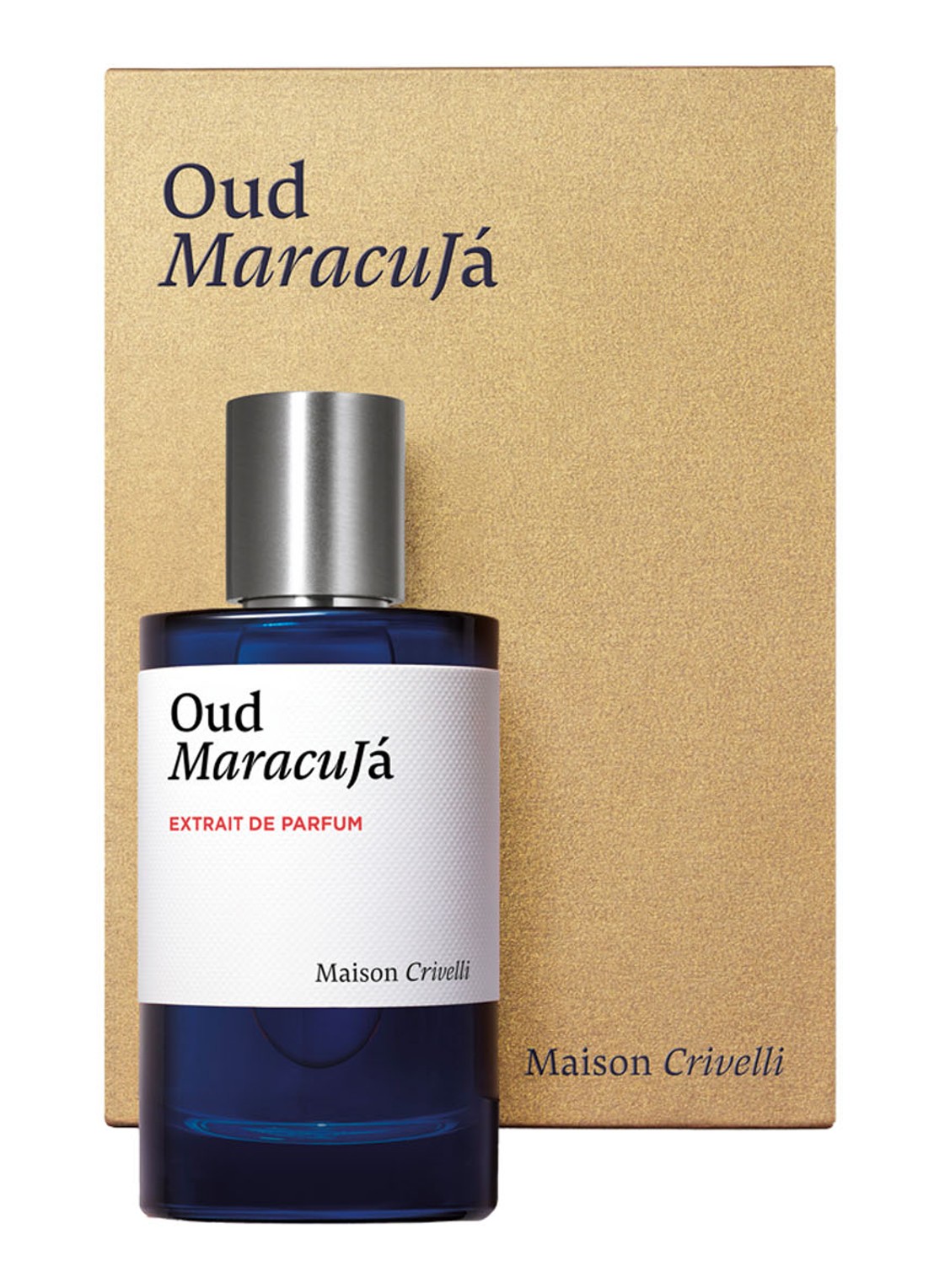 Maison Crivelli Oud Maracuja Extrait de Parfum - voorkant 2 beige