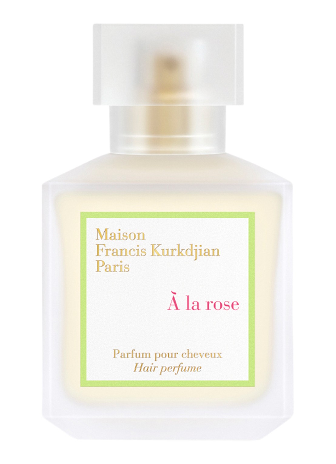 Maison Francis Kurkdjian A La Rose Hair Perfume - haarparfum - voorkant undefined
