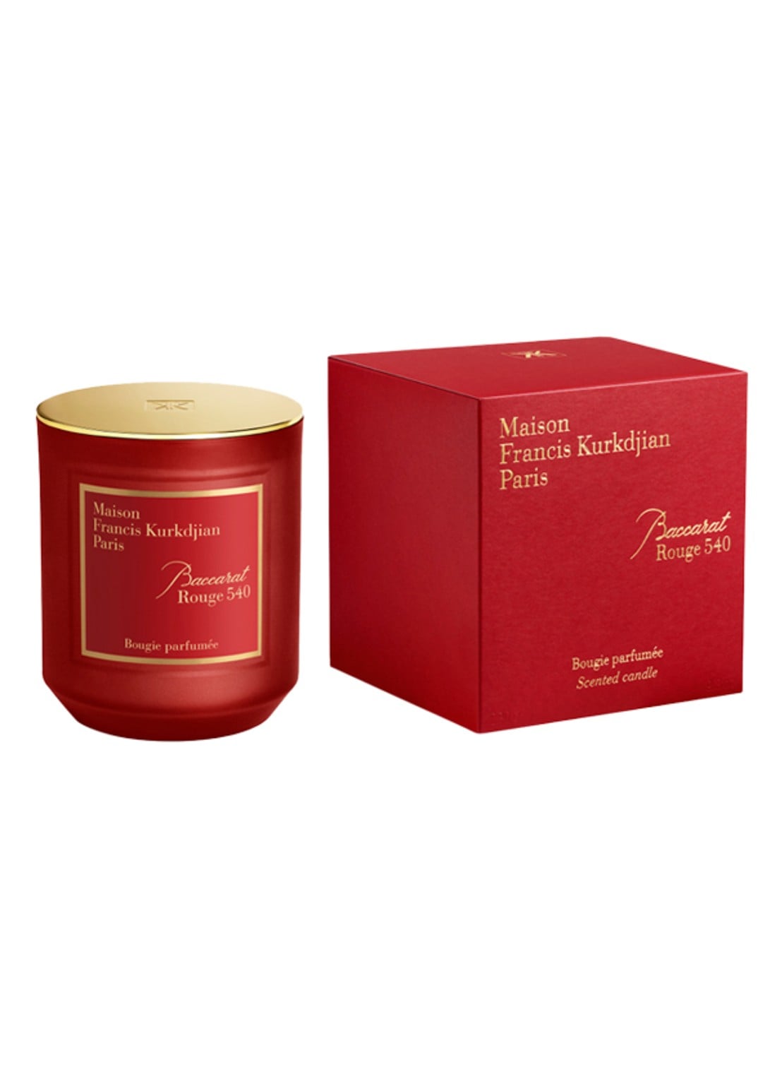 Maison Francis Kurkdjian Baccarat Rouge 540 geurkaars 300 gram - voorkant 2 undefined