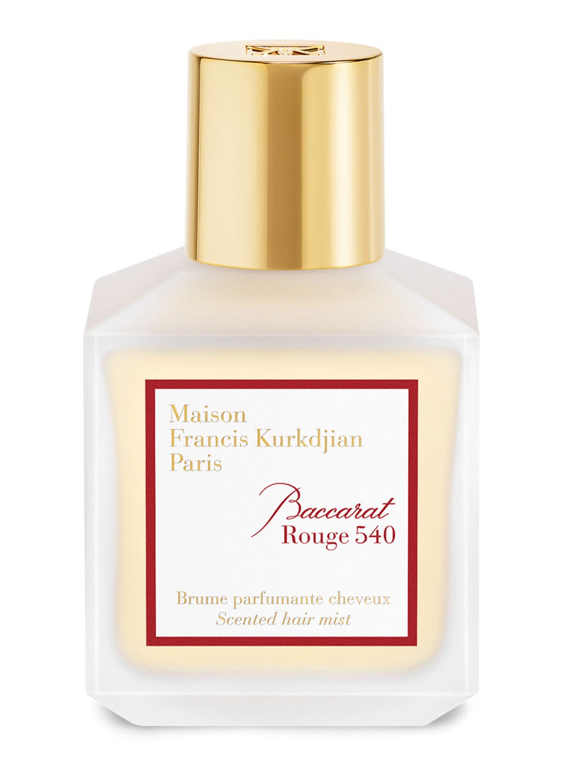 Maison Francis Kurkdjian Baccarat Rouge 540 Scented Hair Mist - haarparfum - voorkant undefined