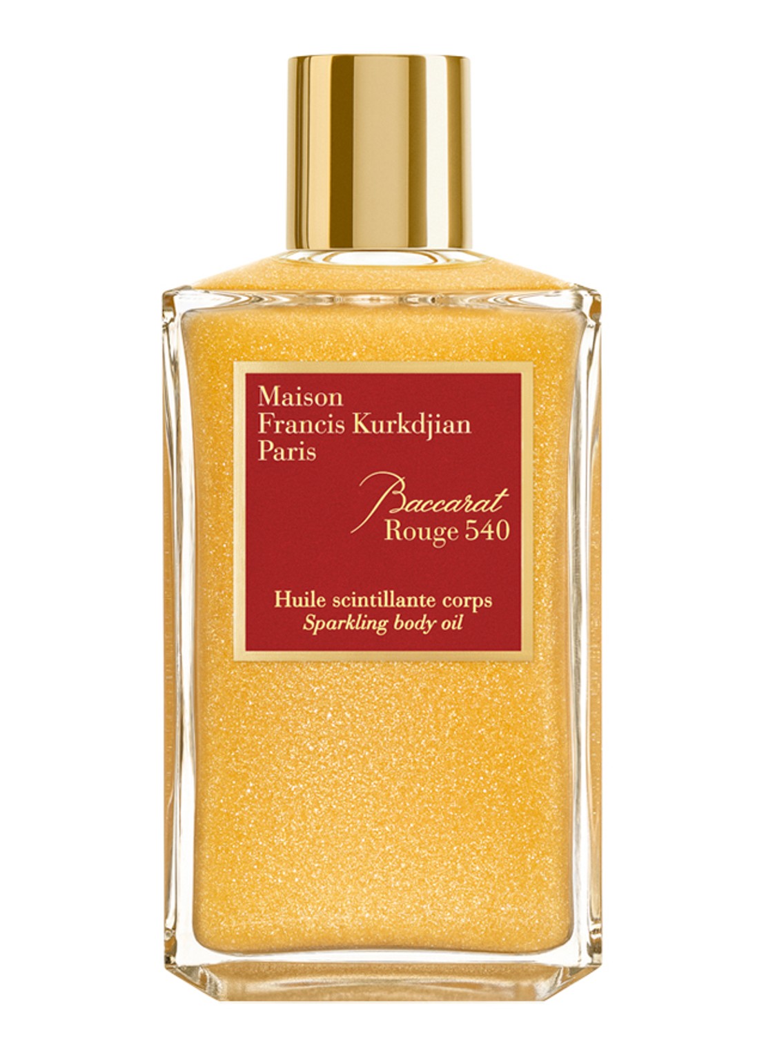 Maison Francis Kurkdjian Baccarat Rouge 540 Sparkling Body Oil - huidolie - voorkant undefined