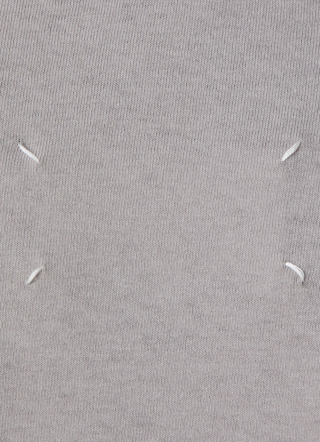 Maison Margiela Fan T-shirt met logo - detail 4 grijs