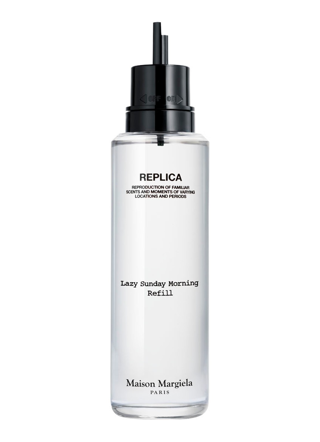Maison Margiela REPLICA - Lazy Sunday Morning Eau de Toilette - navulling - voorkant zilver