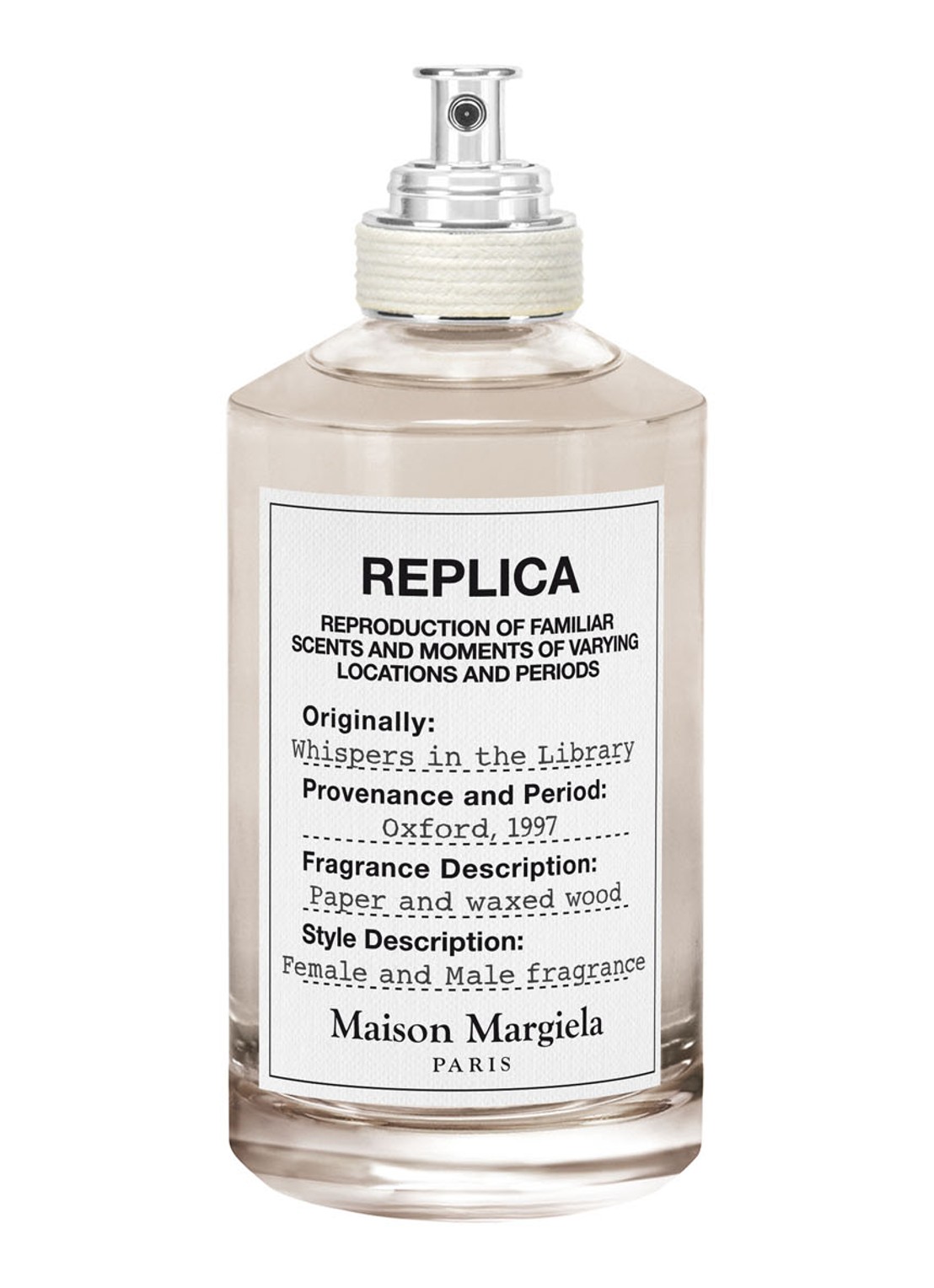 Maison Margiela REPLICA - Whispers in the Library Eau de Toilette - voorkant undefined