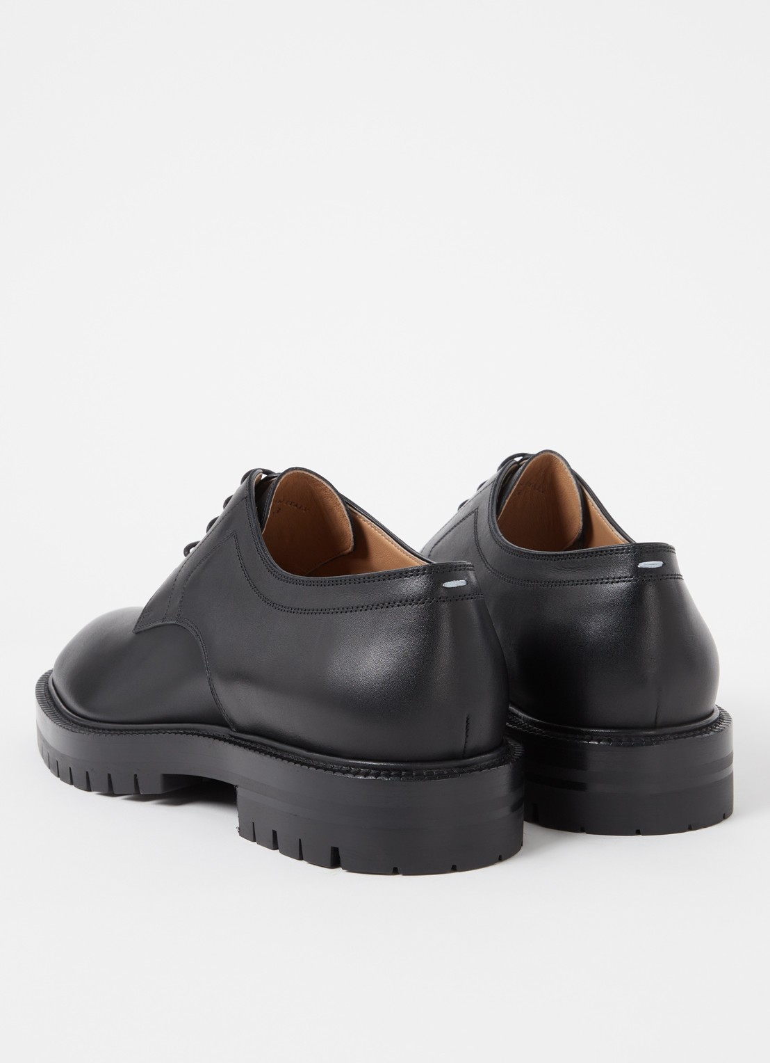 Maison Margiela Tabi County veterschoen van kalfsleer - achterkant 7 zwart