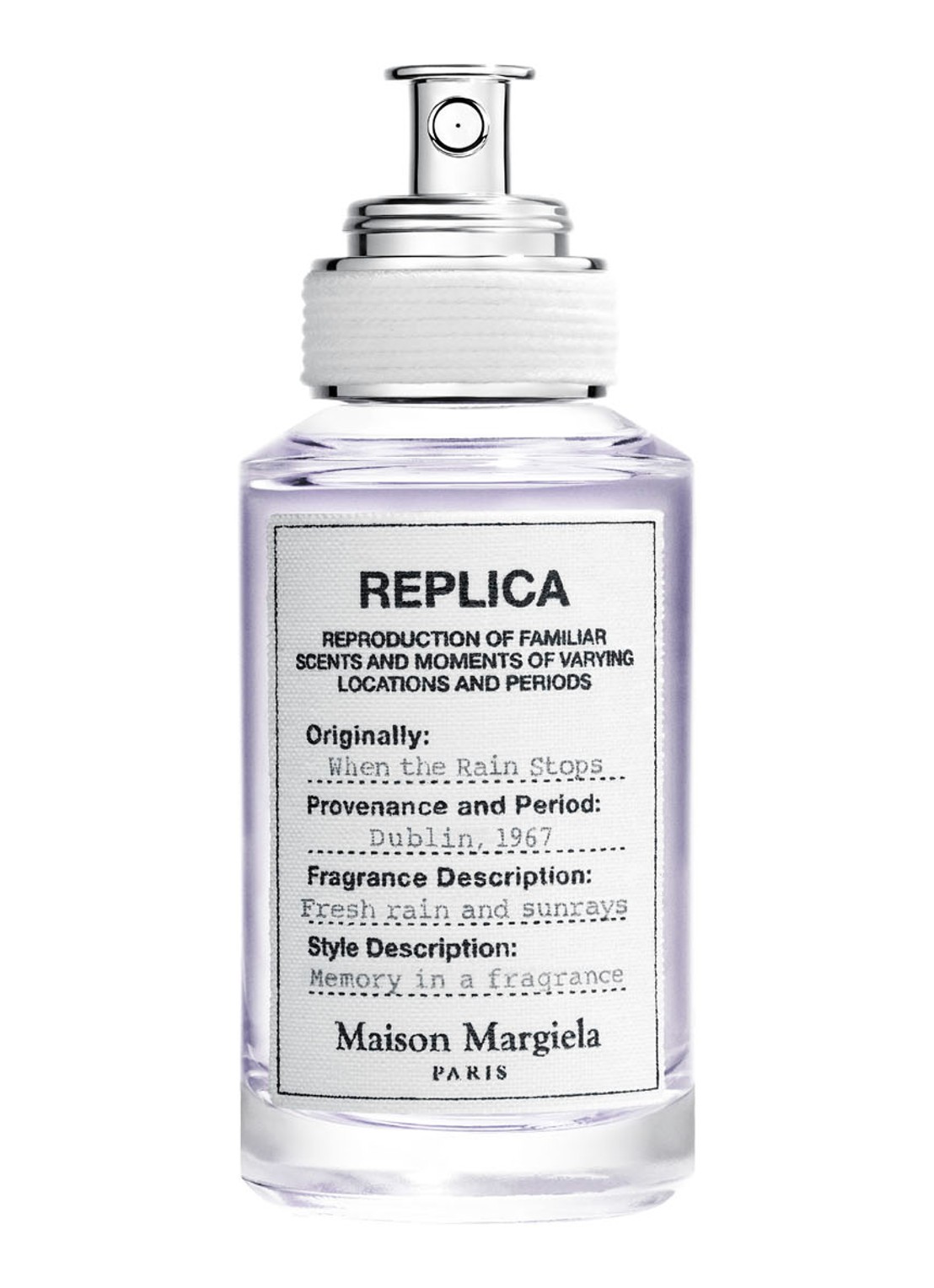Maison Margiela When The Rain Stops Eau de Toilette  - voorkant undefined