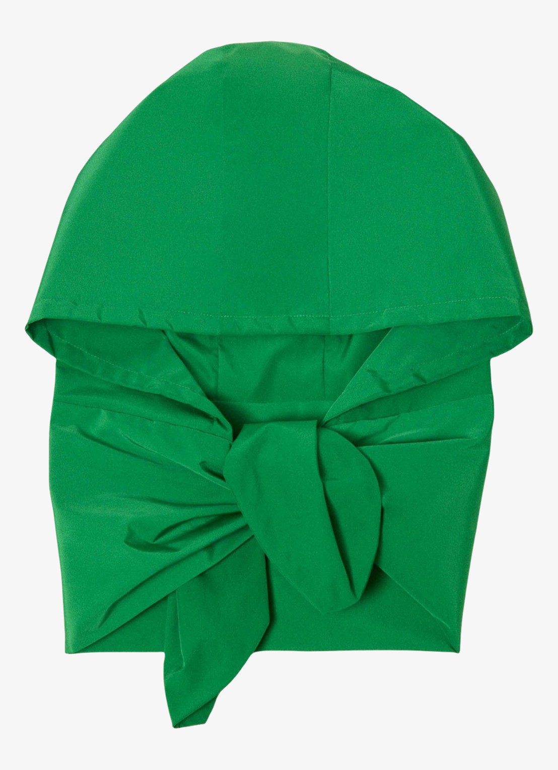 Maje Afneembare capuchon met logo - detail groen