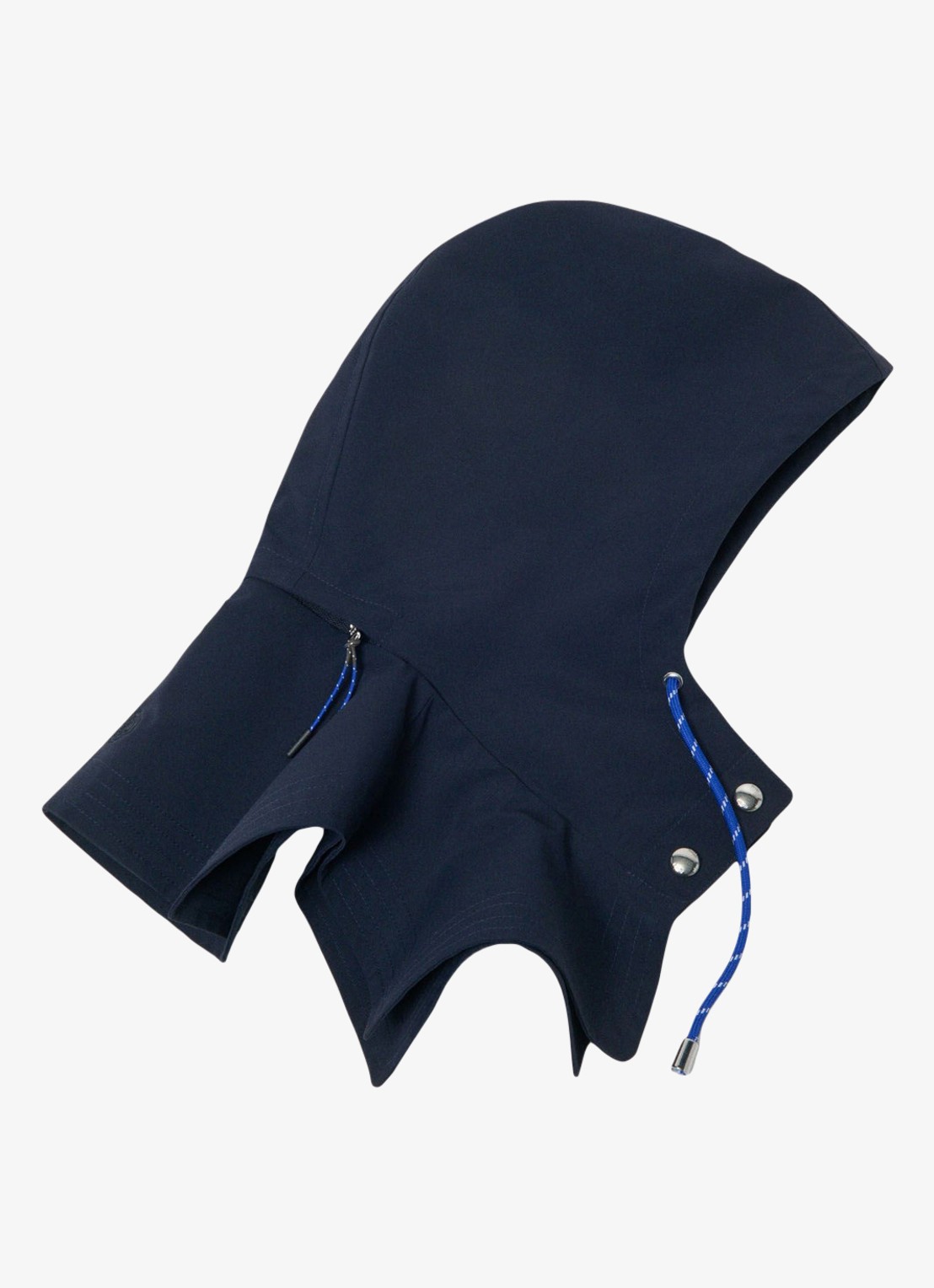 Maje Afneembare waterproof capuchon - detail 2 donkerblauw