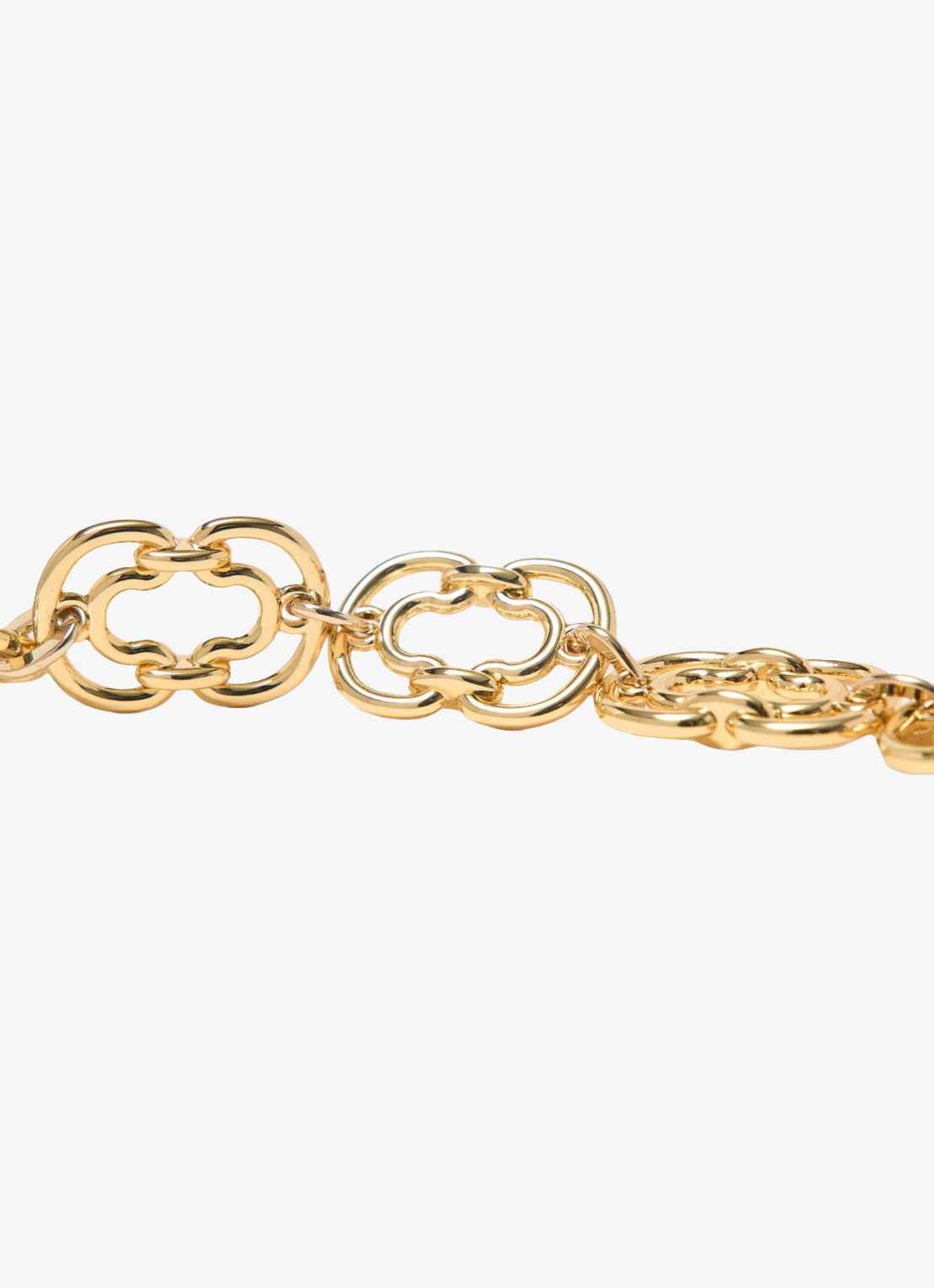 Maje Almachain schakelriem  - detail 4 goud