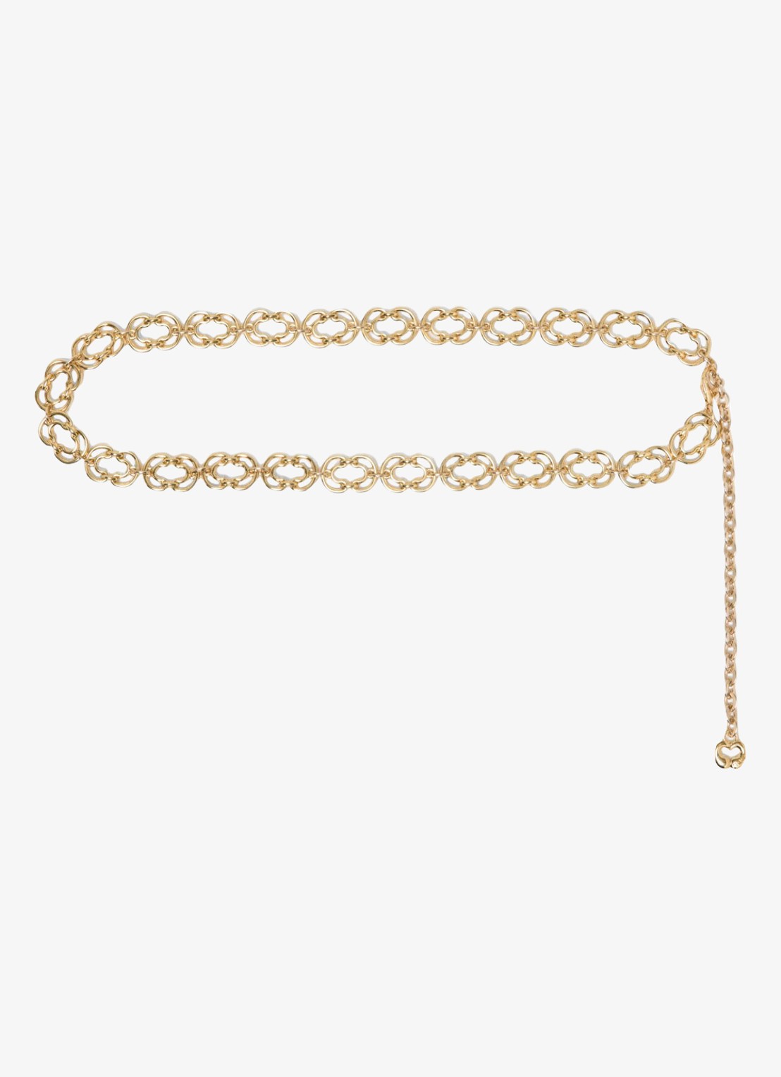 Maje Almachain schakelriem  - voorkant 6 goud
