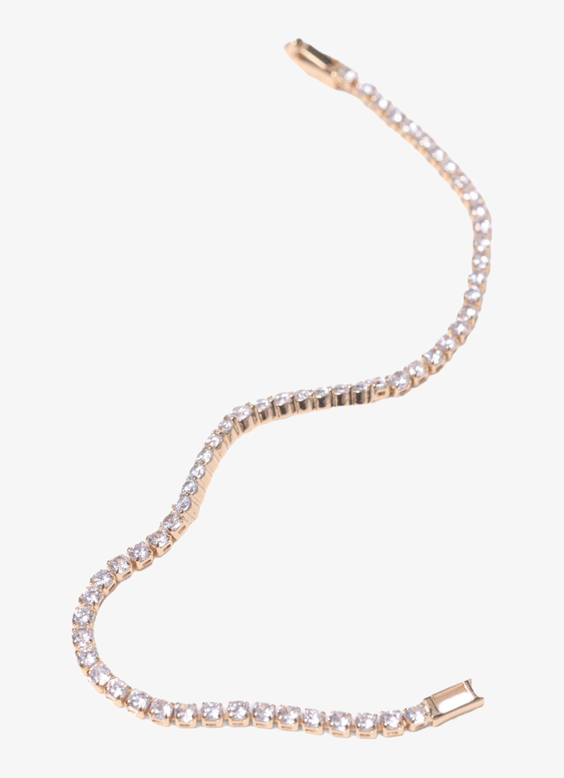 Maje Armband met zirkonia - detail 4 goud