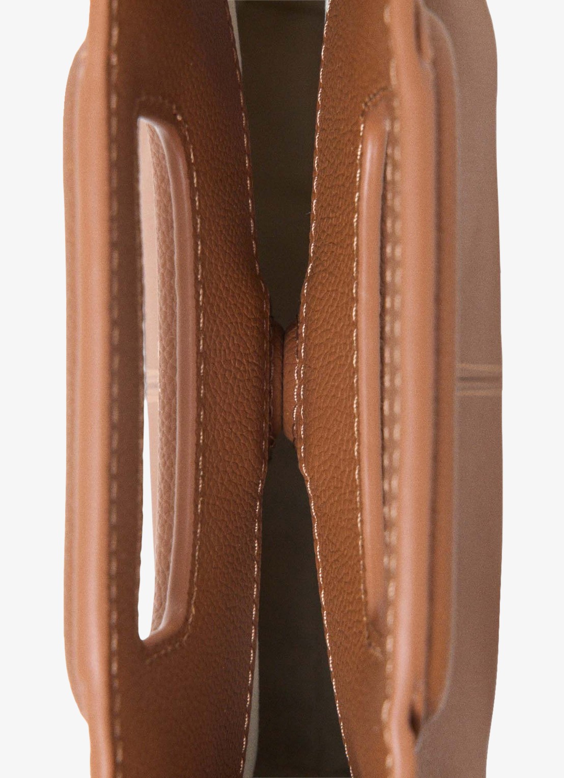 Maje Crossbodytas met franjes - detail 5 cognac