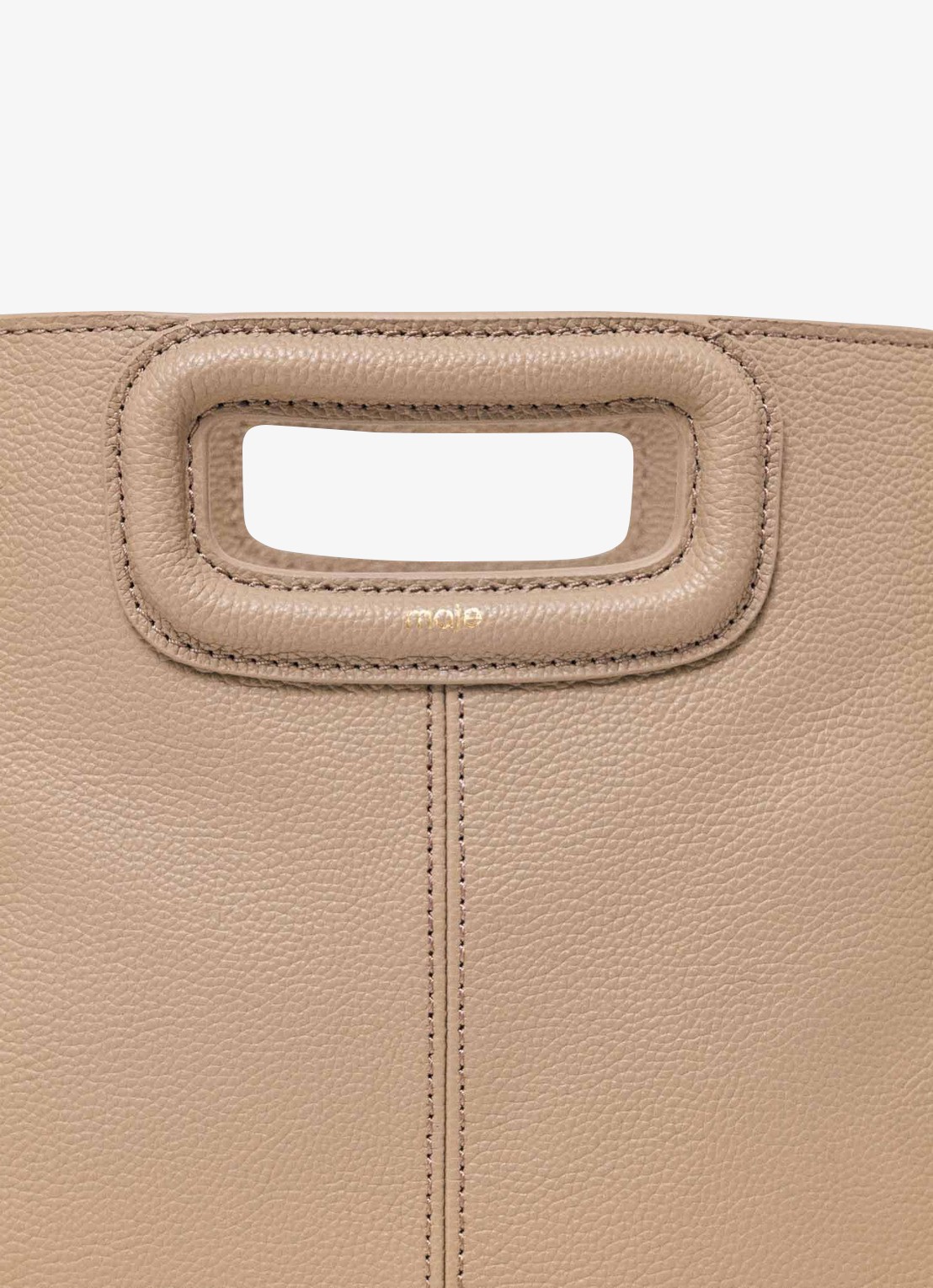 Maje Crossbodytas met franjes - detail 2 beige