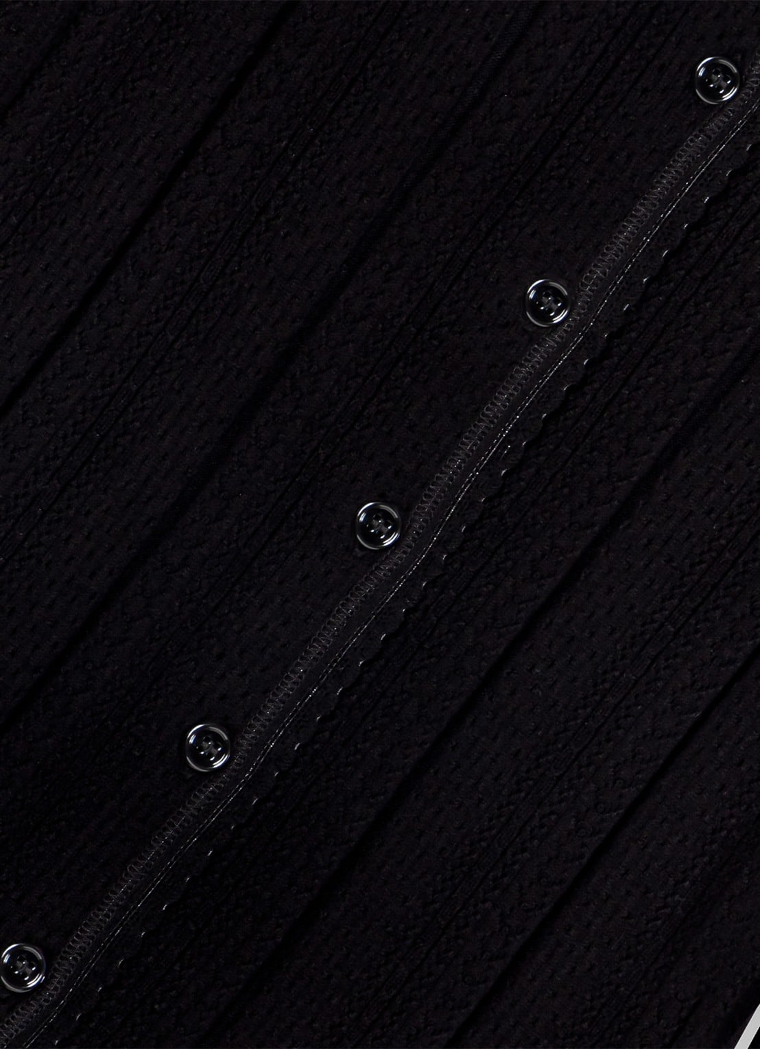 Maje Fijngebreid vest met opengewerkt dessin - detail 7 jeans