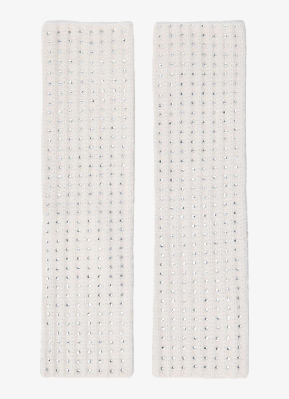 Maje Handschoenen met strass - voorkant beige