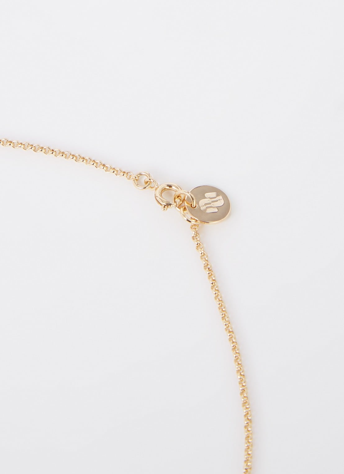 Maje Ketting met hanger - detail 2 goud
