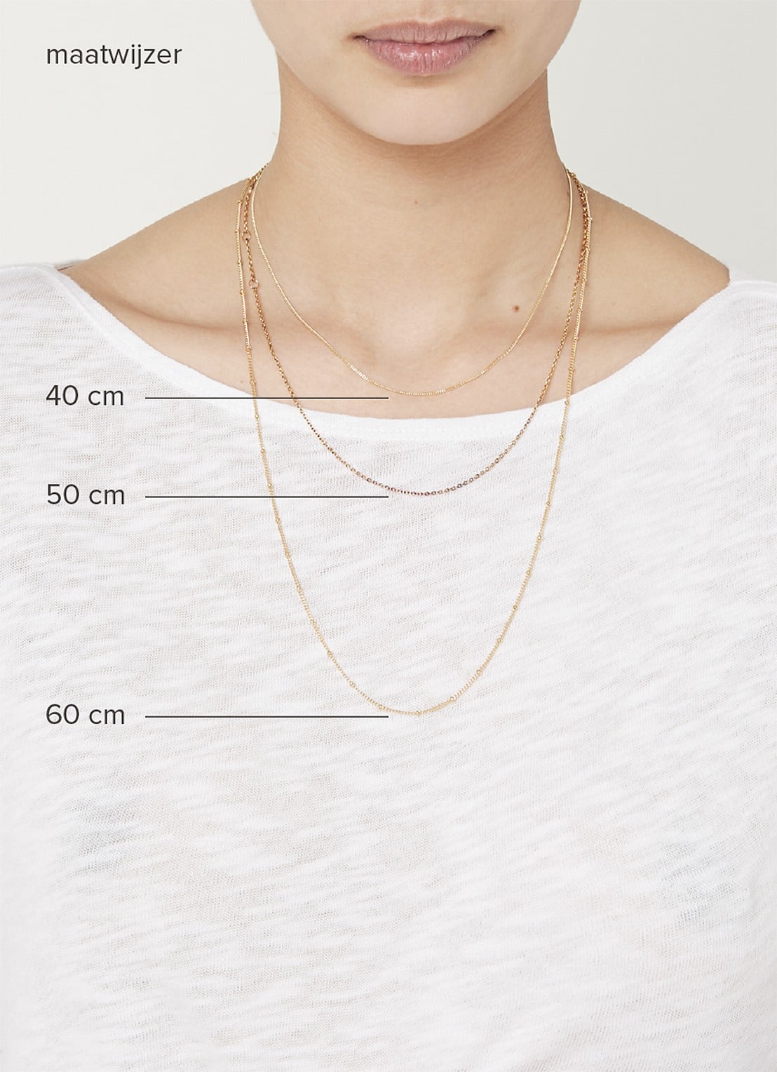 Maje Ketting met hanger - detail 3 goud