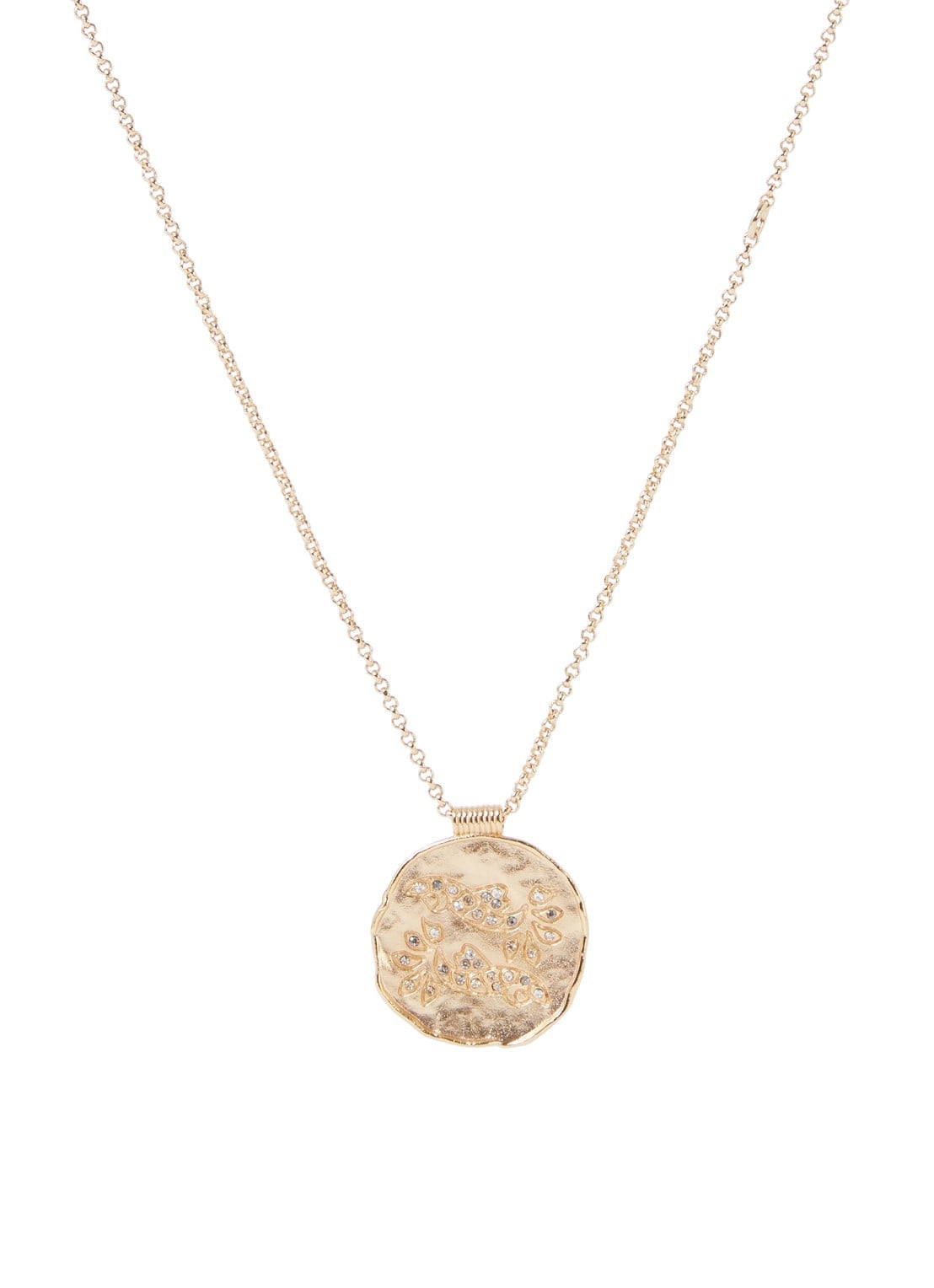 Maje Ketting met hanger - voorkant 8 goud