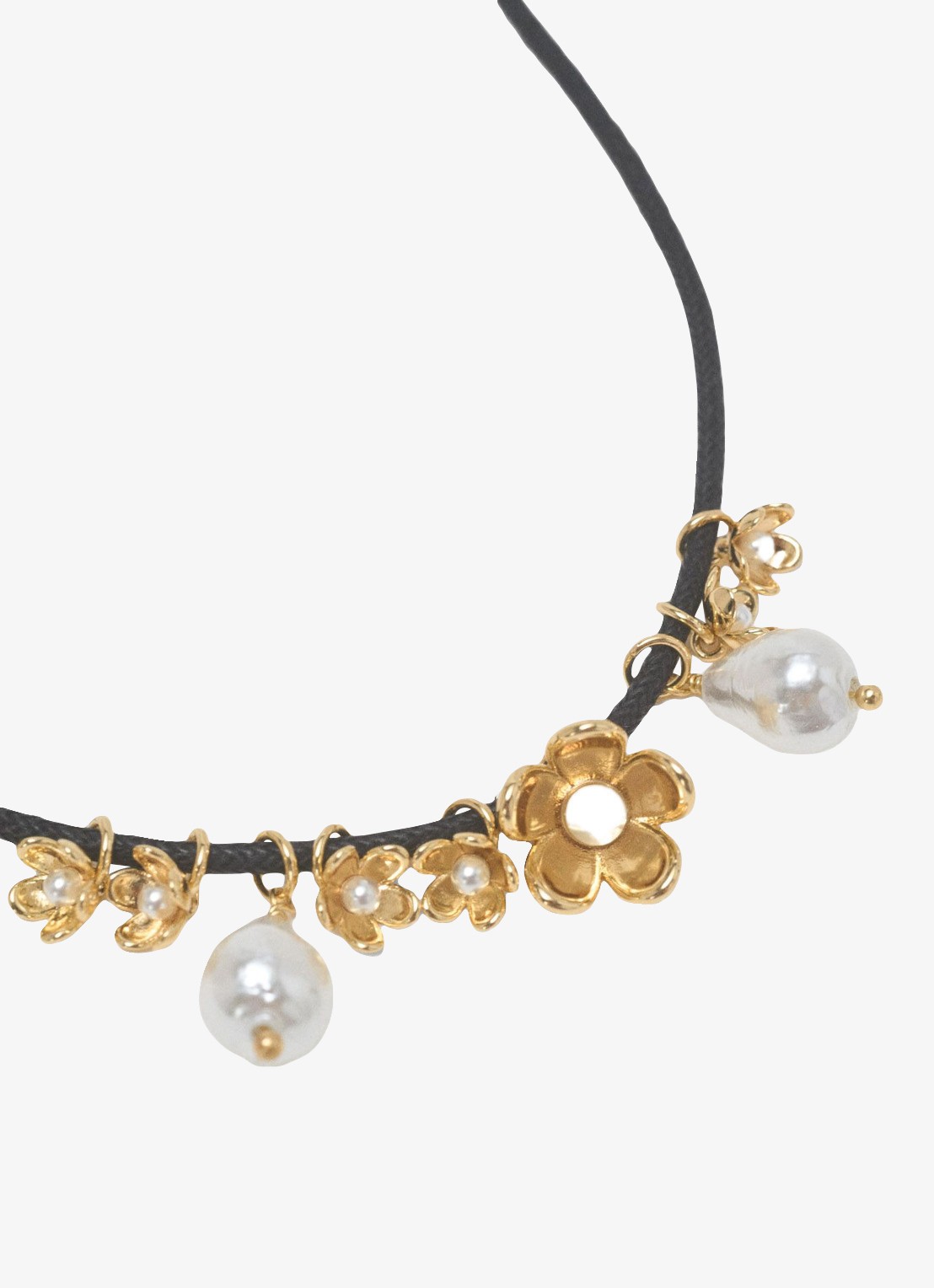 Maje Ketting met hanger - detail goud