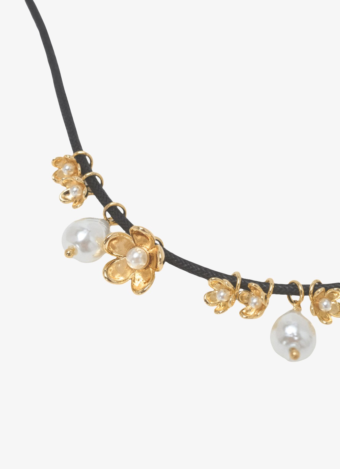 Maje Ketting met hanger - detail 2 goud