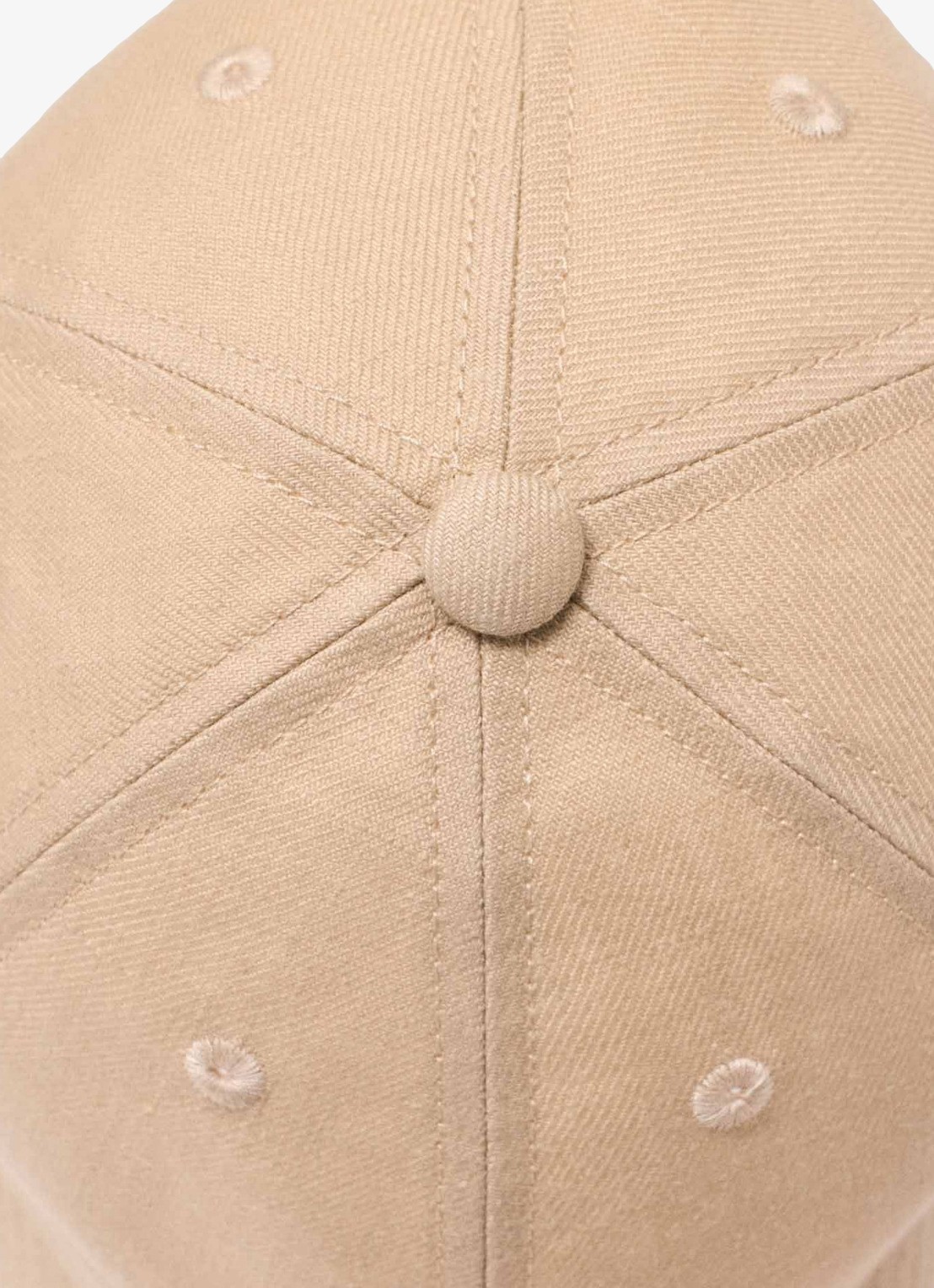 Maje Linnen blend pet met logo - detail 6 beige