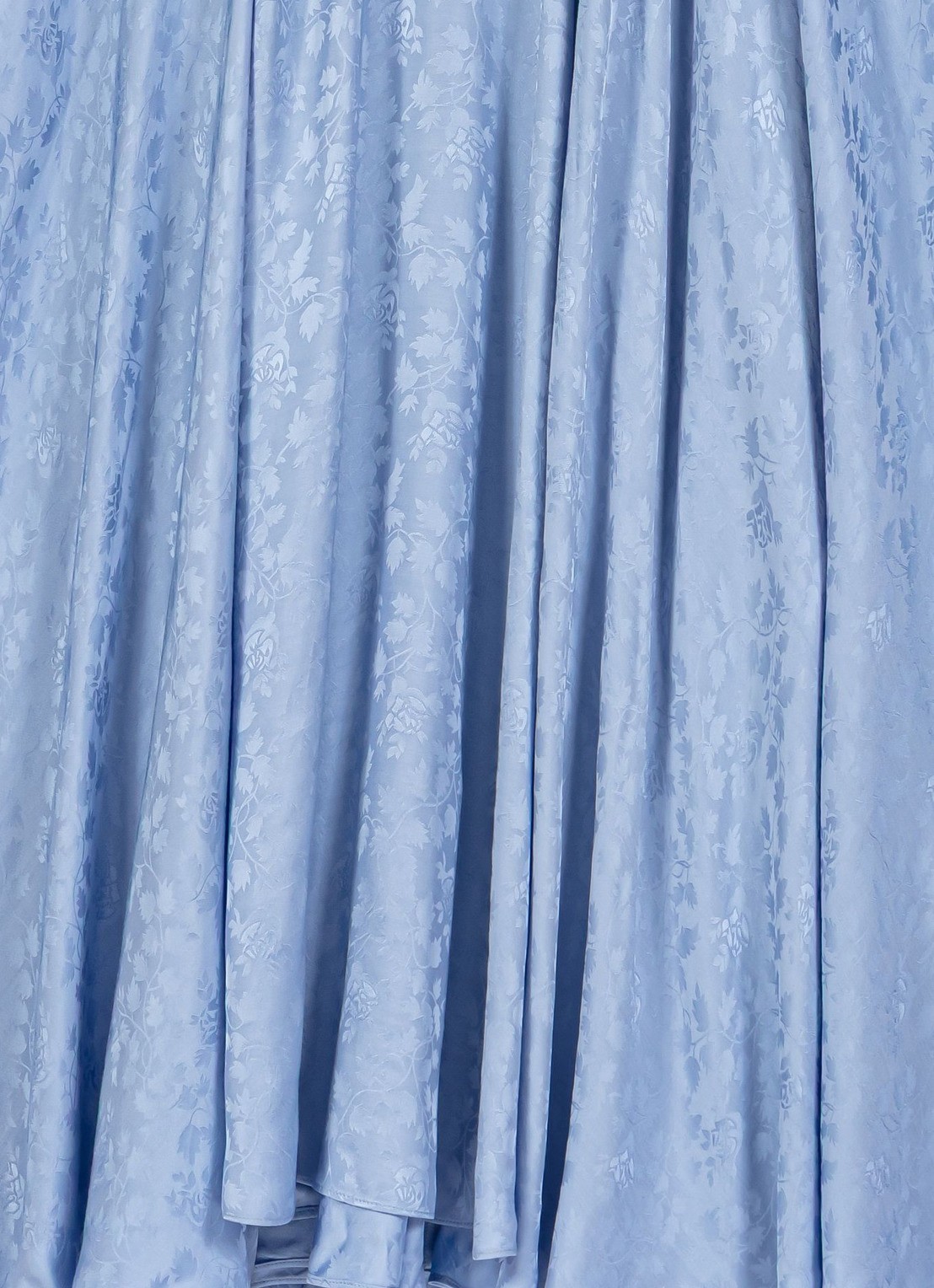 Maje Midi jurk met jacquarddessin - detail 5 light blue / lichtblauw