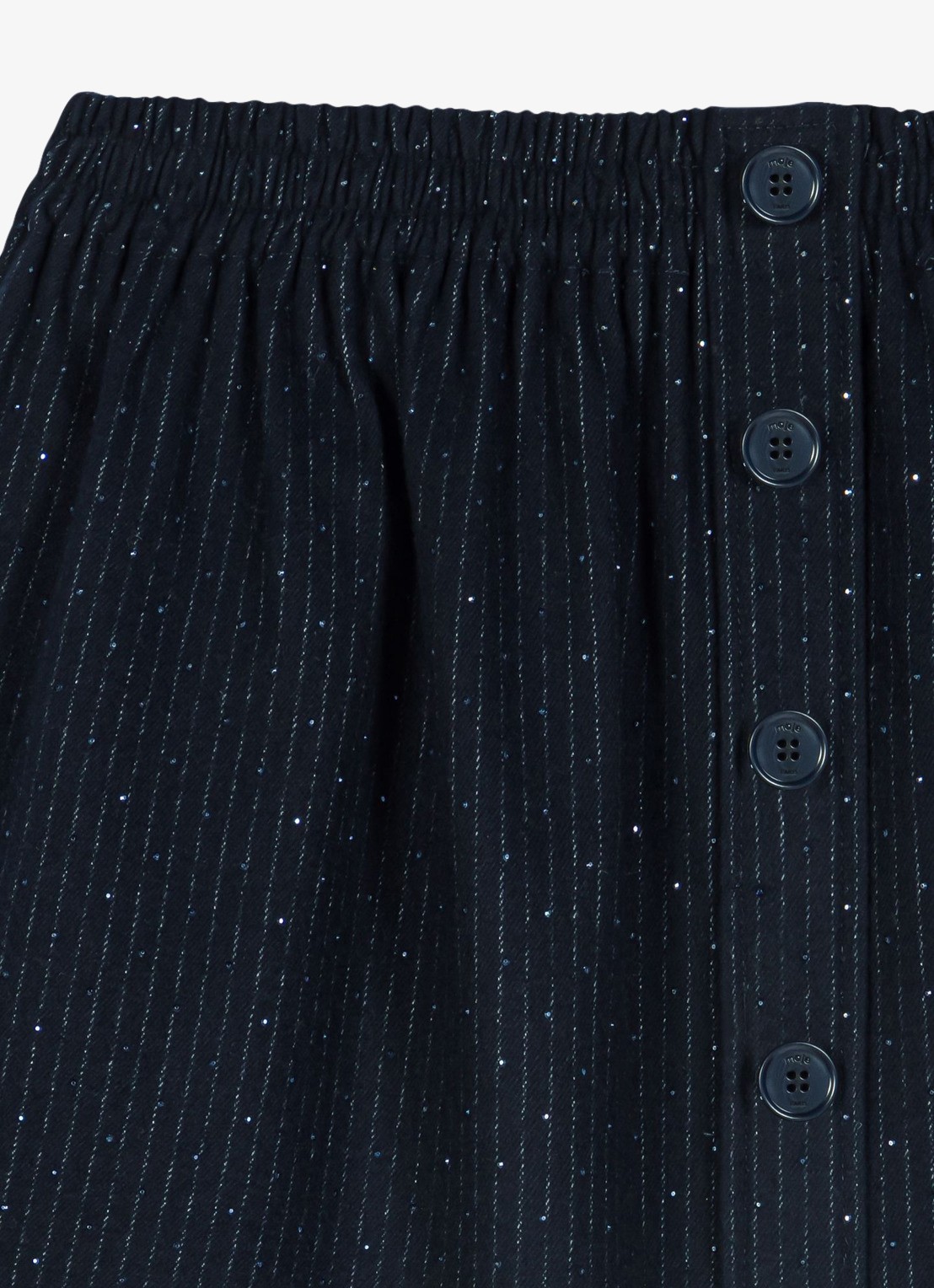 Maje Mini rok met strass - detail 6 donkerblauw