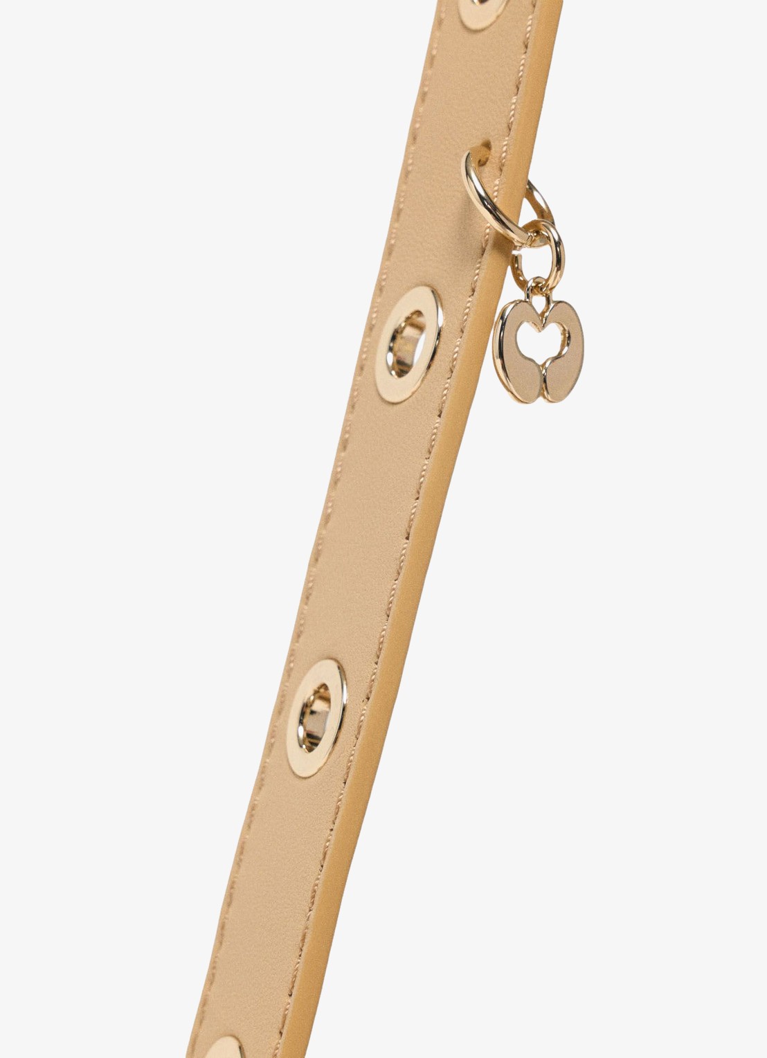 Maje Miss M Mini Raf City crossbodytas met gevlochten detail - detail 2 beige
