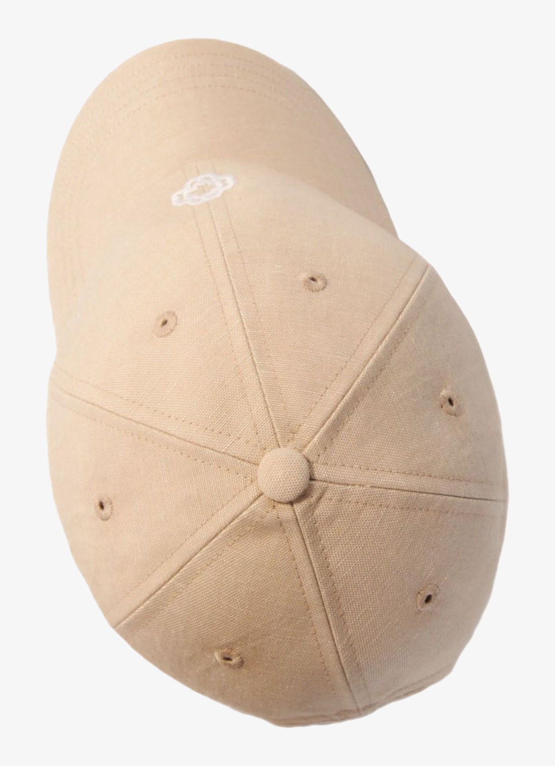 Maje Pet in linnenblend - detail 3 beige