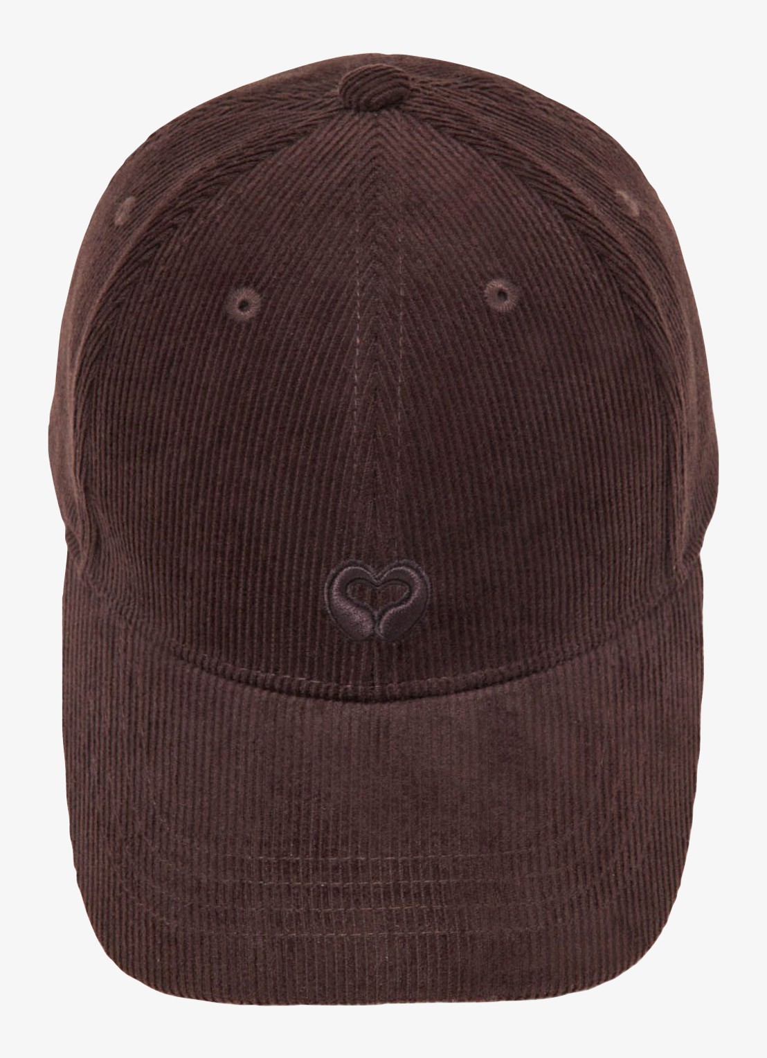 Maje Pet van corduroy - detail 2 donkerbruin