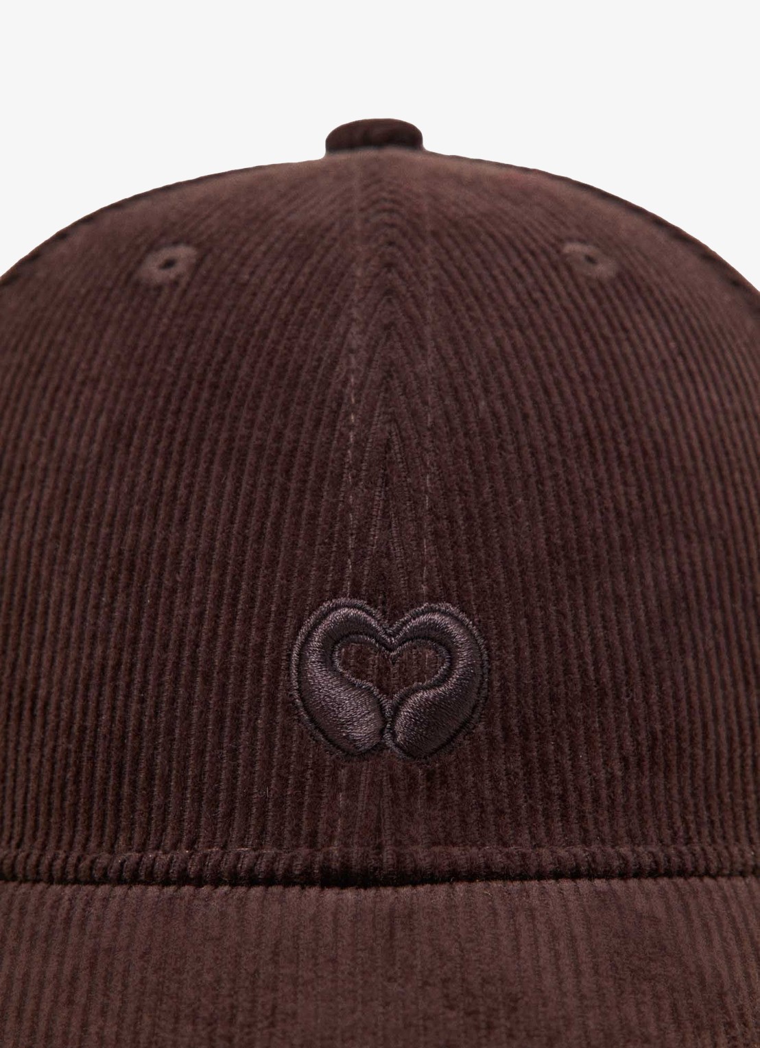 Maje Pet van corduroy - detail 4 donkerbruin