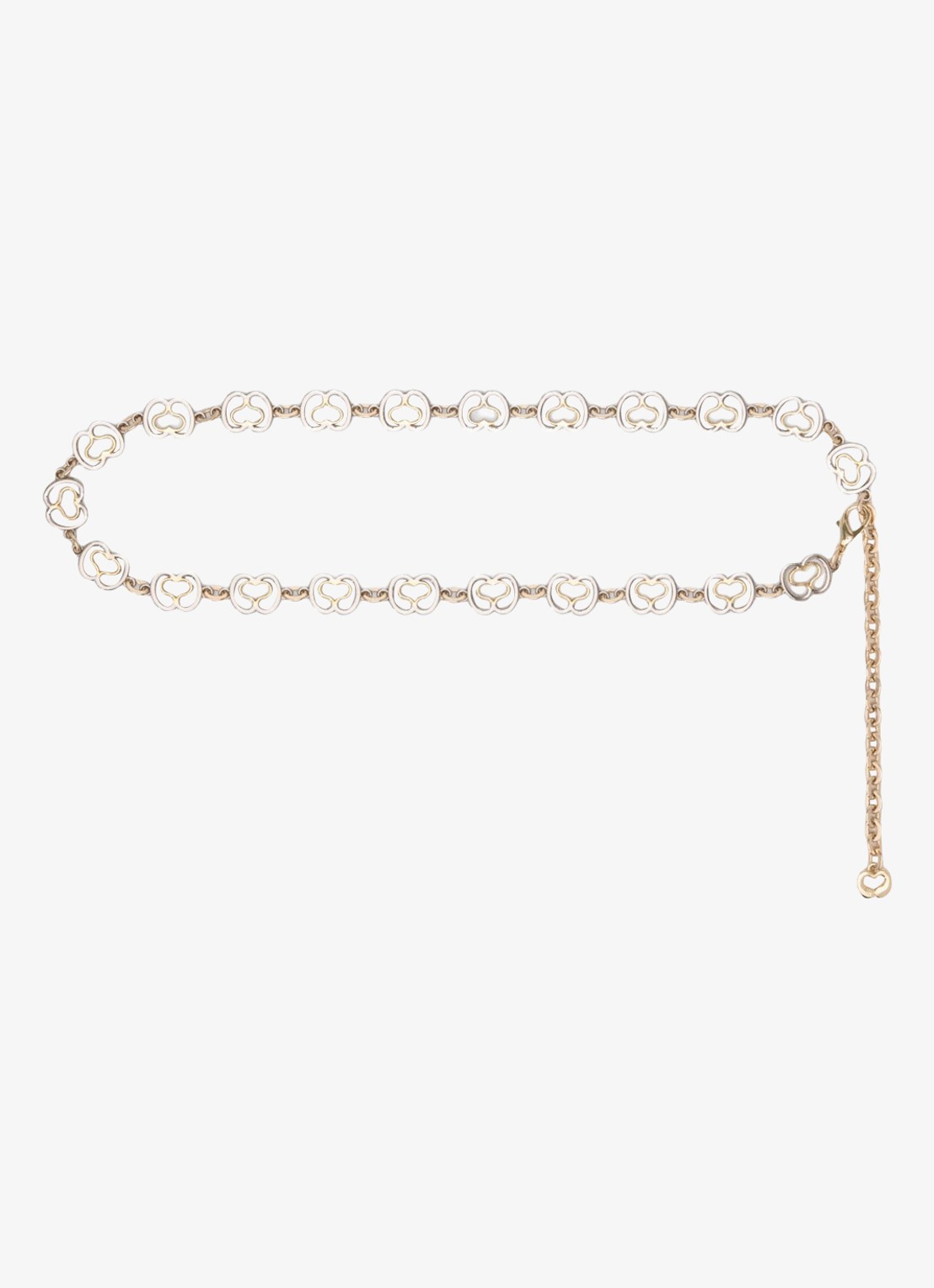 Maje Riem met logo - voorkant zilver