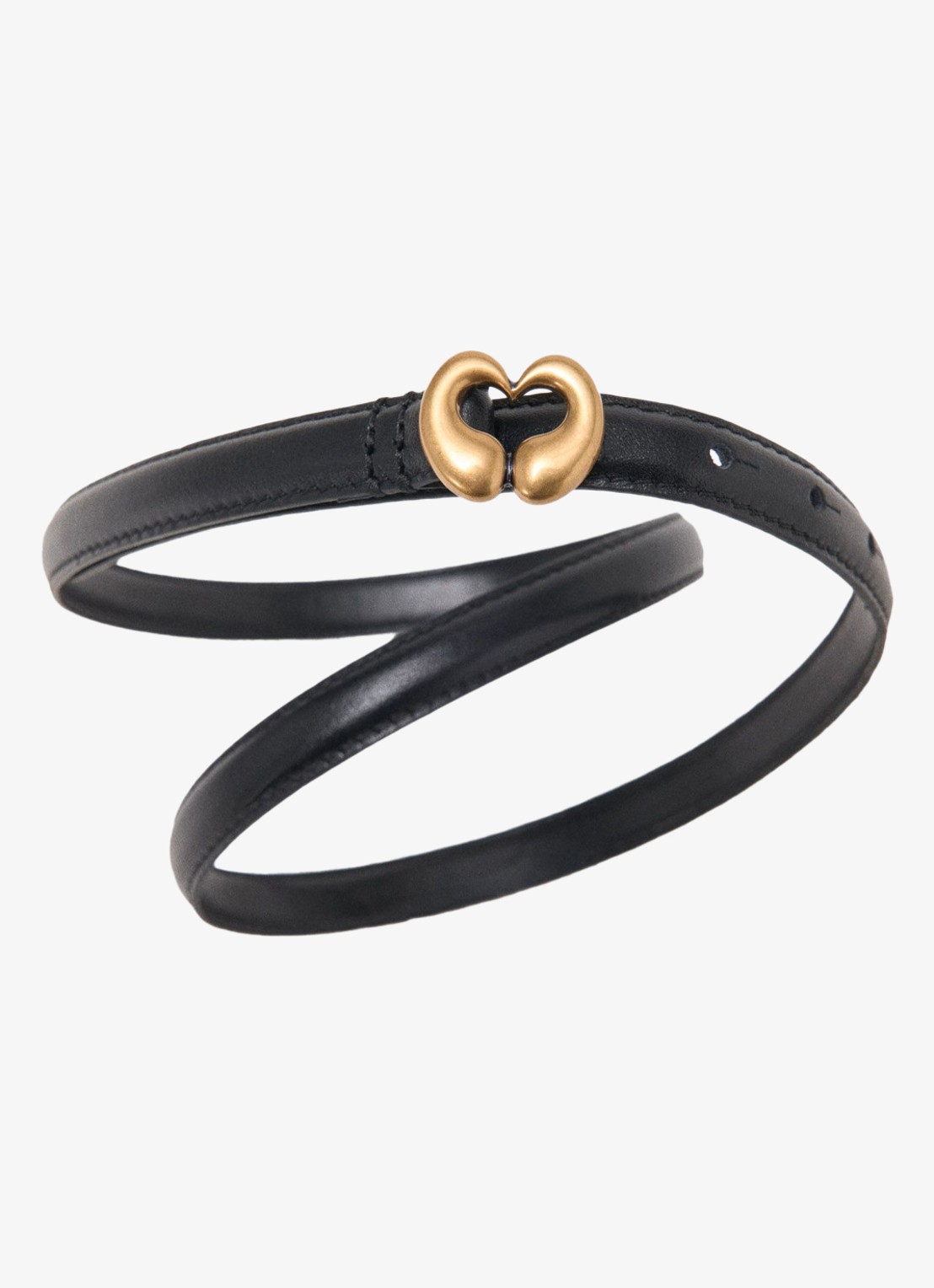 Maje Riem van leer - detail 3 jeans