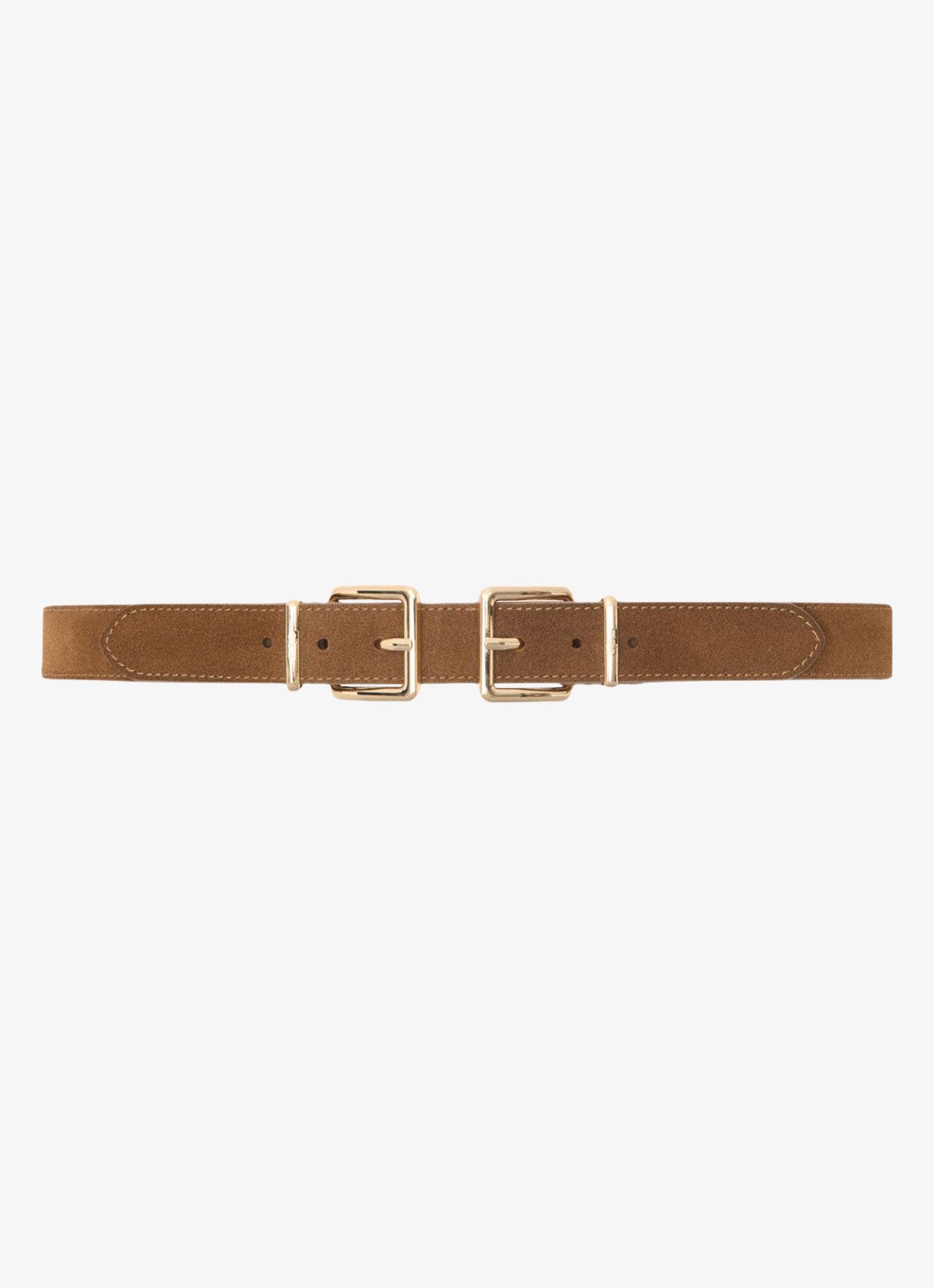 Maje Riem van suède - voorkant 6 camel
