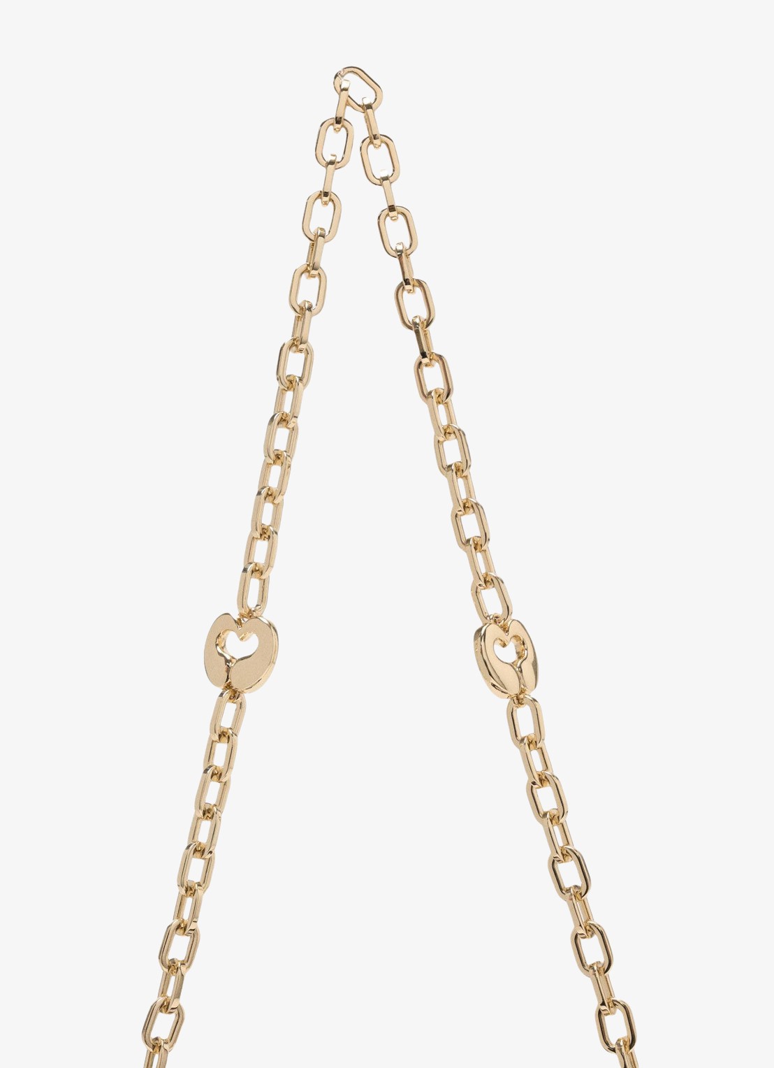 Maje Schouderriem - detail 3 goud
