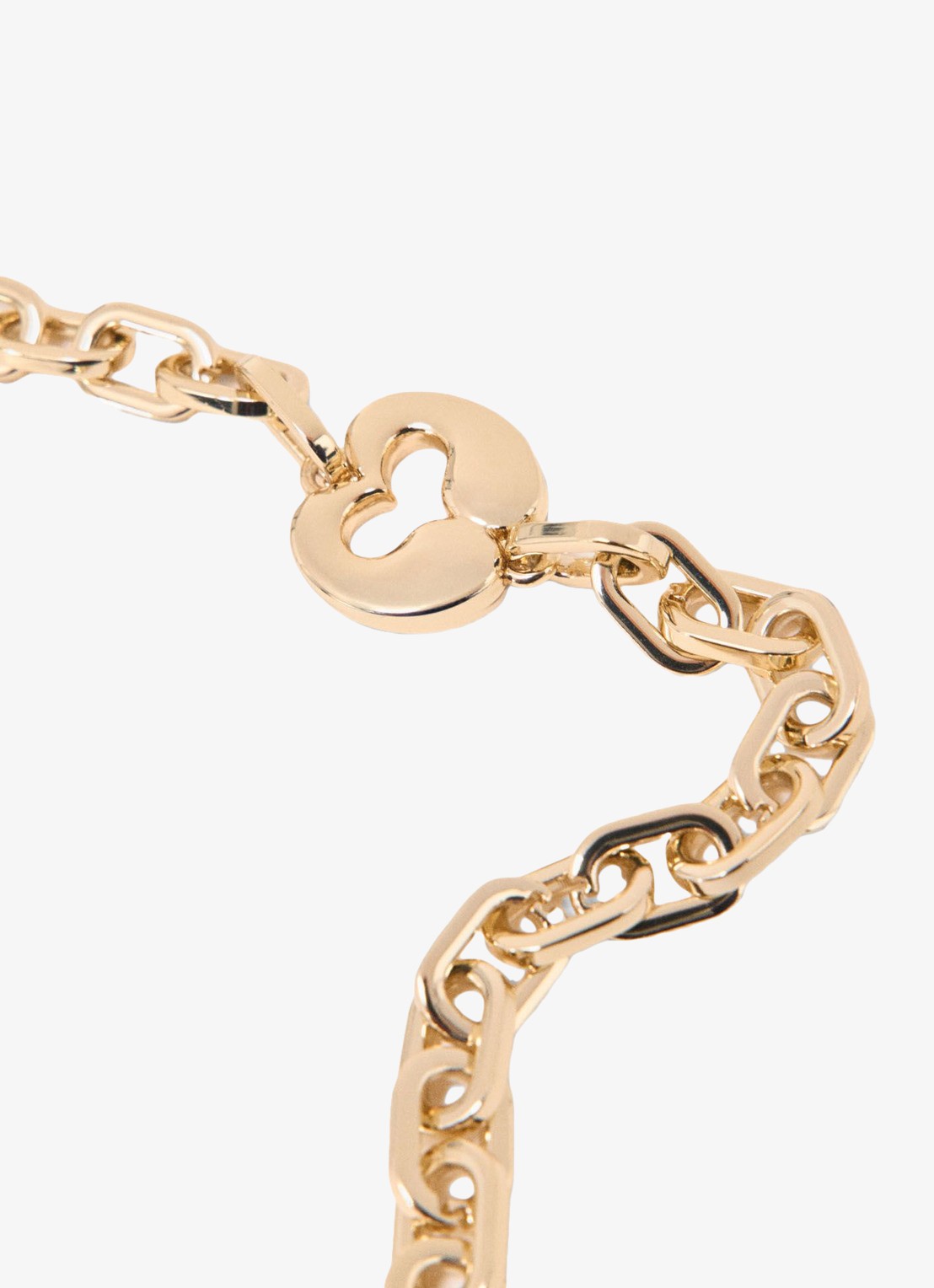 Maje Schouderriem - detail 5 goud