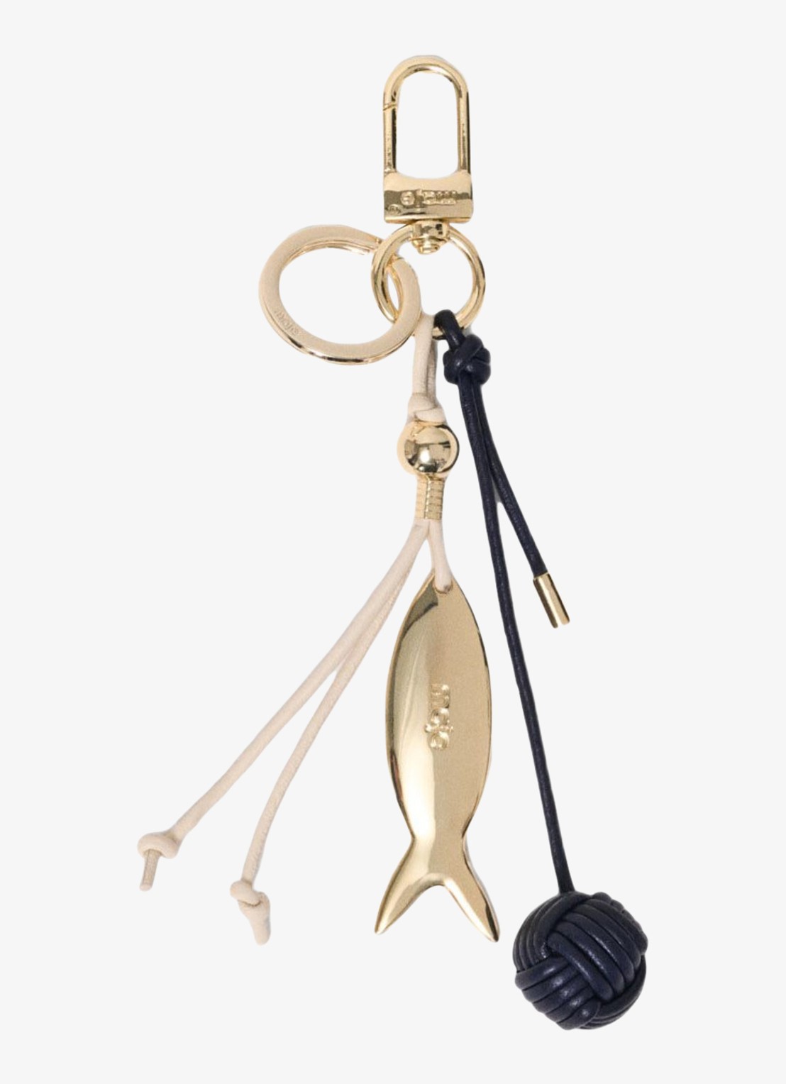 Maje Sleutelhangers met nautische details - detail multicolor