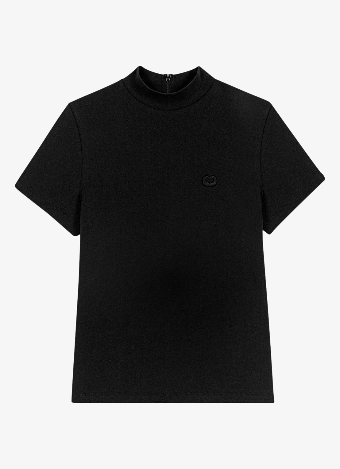 Maje T-shirt met borduring - voorkant 6 jeans